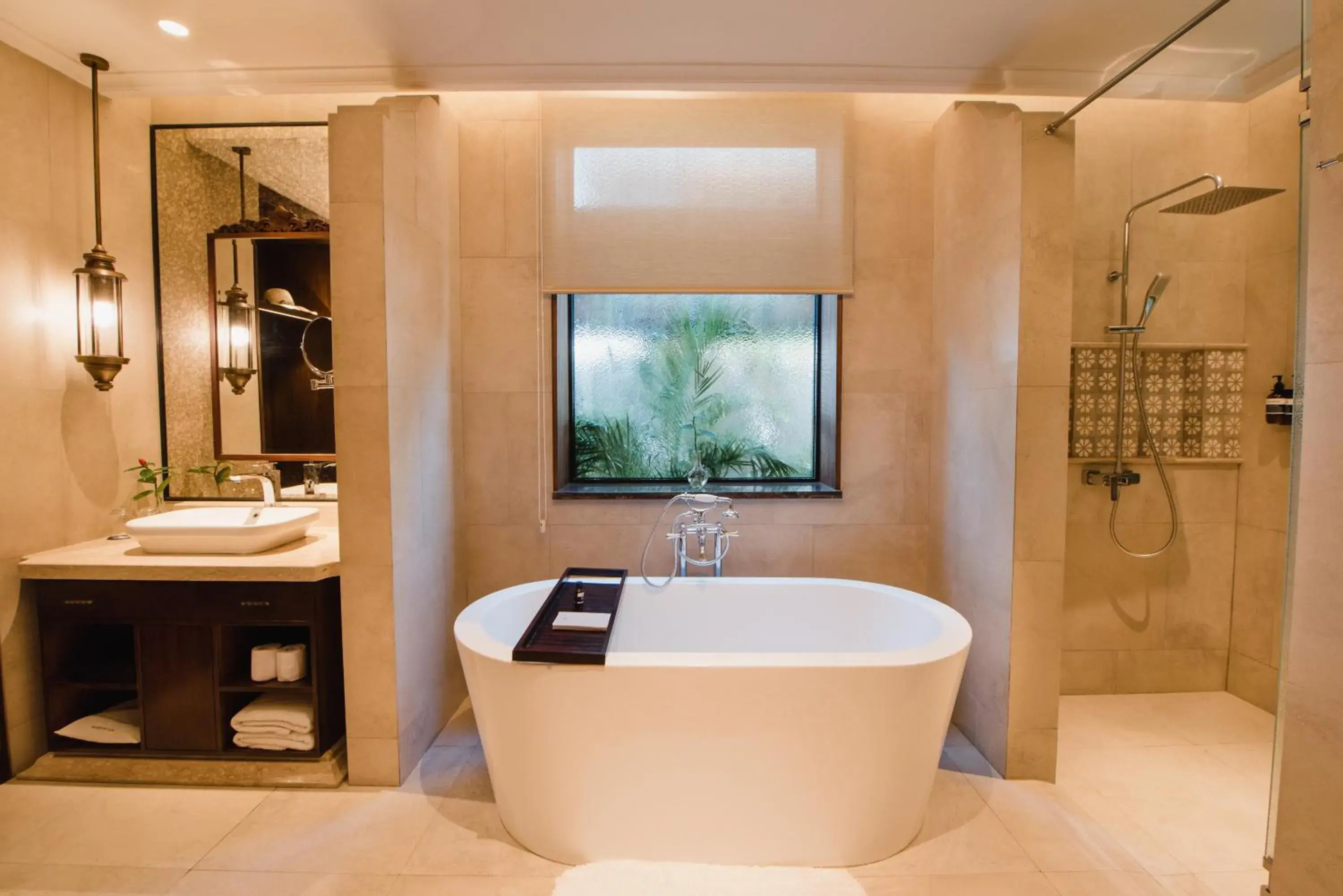 Bathroom in Ramayana Suites and Resort