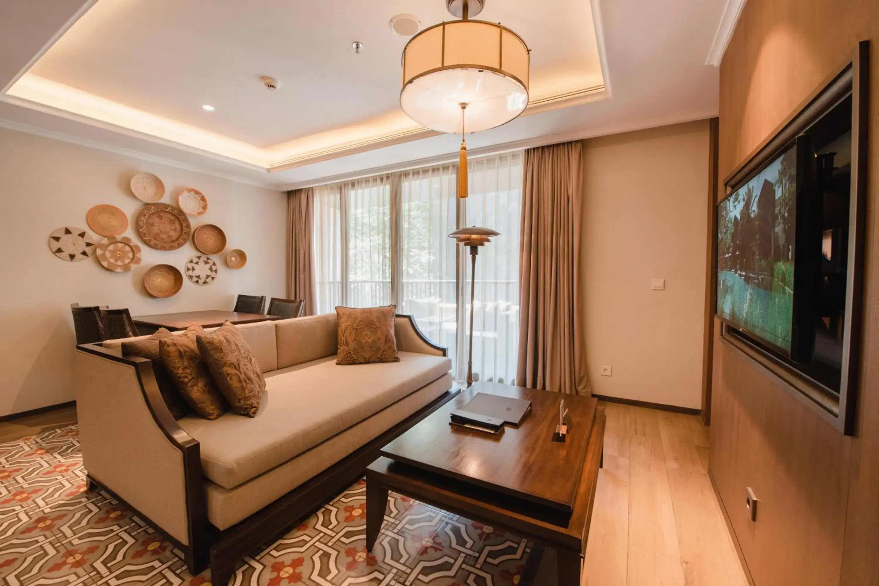 Living room, Seating Area in Ramayana Suites and Resort