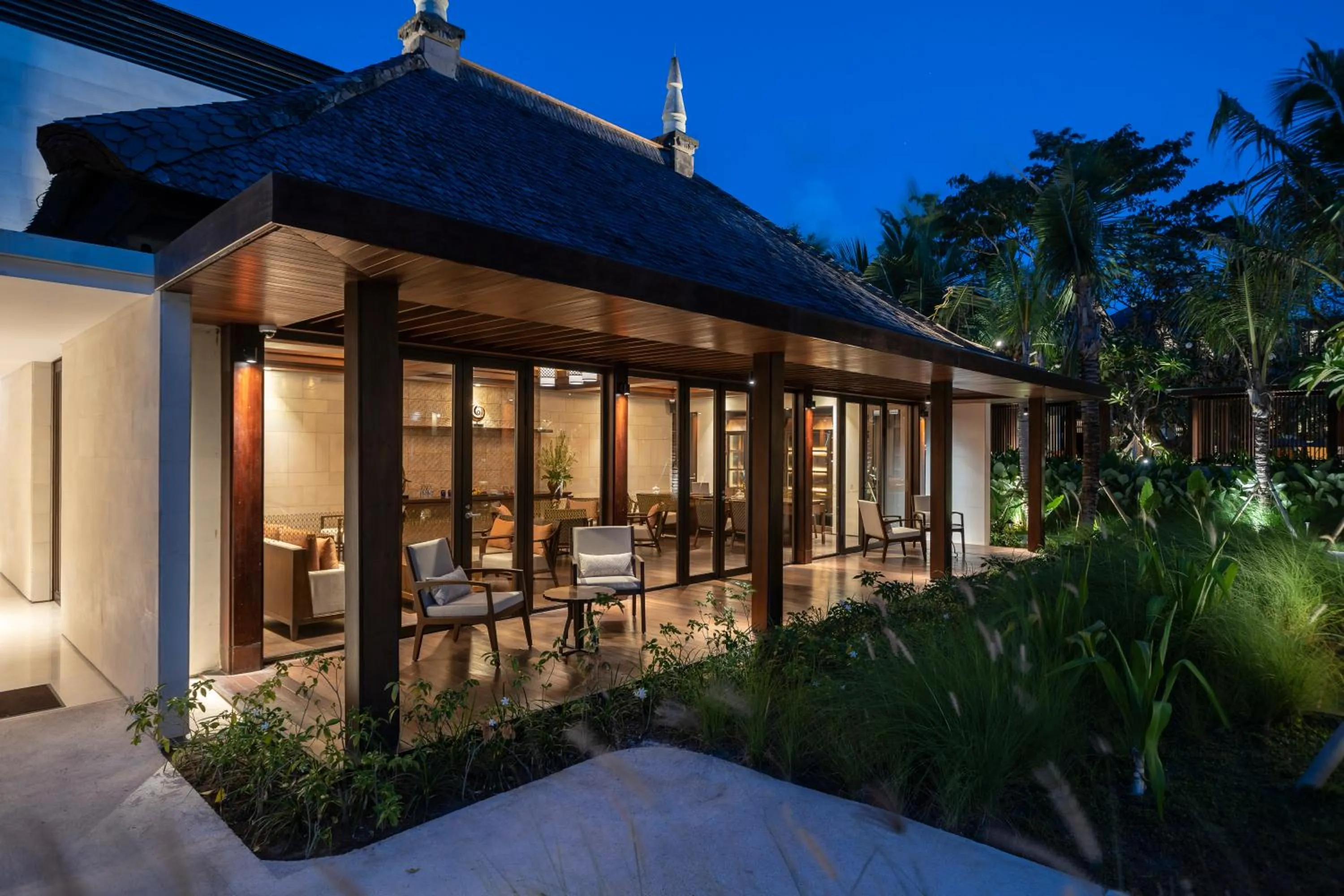 Patio in Ramayana Suites and Resort