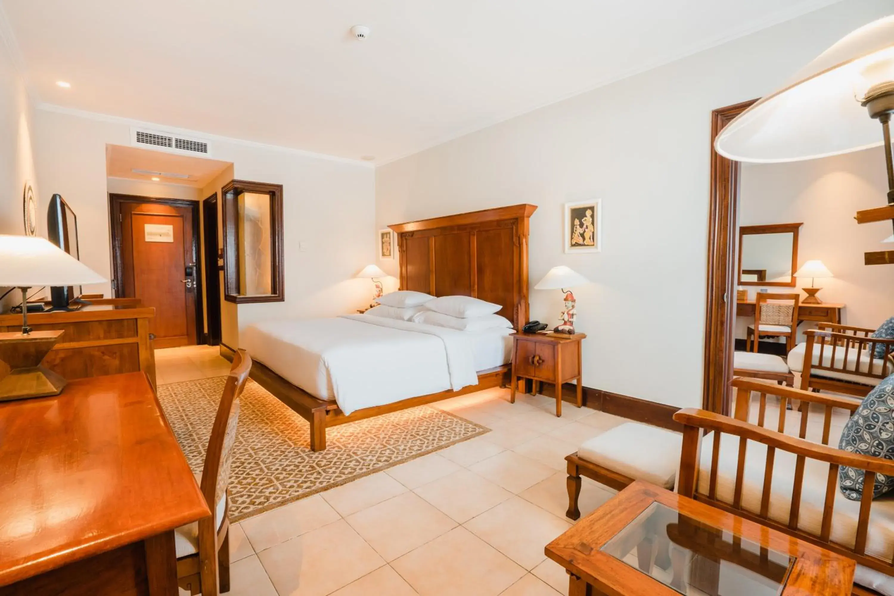 Bedroom in Ramayana Suites and Resort