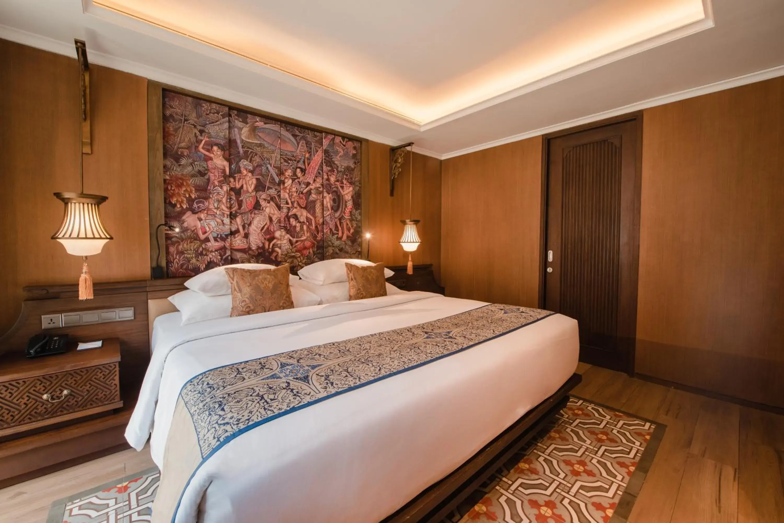 Bedroom, Bed in Ramayana Suites and Resort