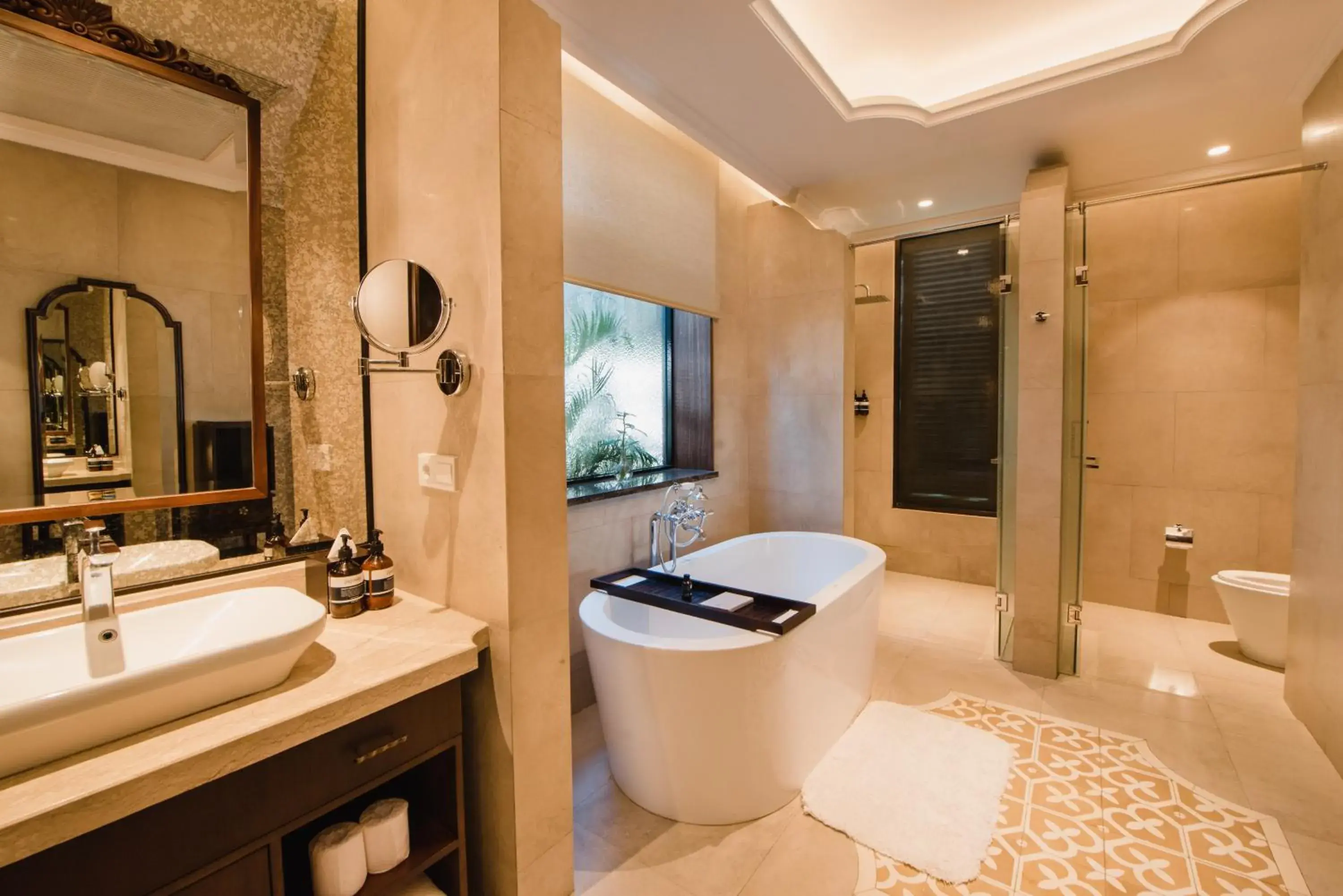 Bathroom in Ramayana Suites and Resort