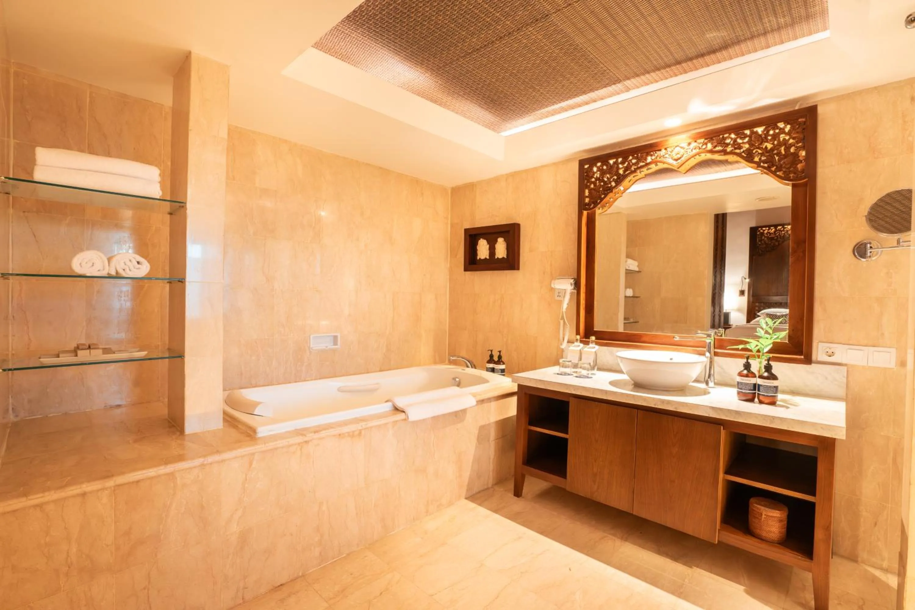 Bathroom in Ramayana Suites and Resort