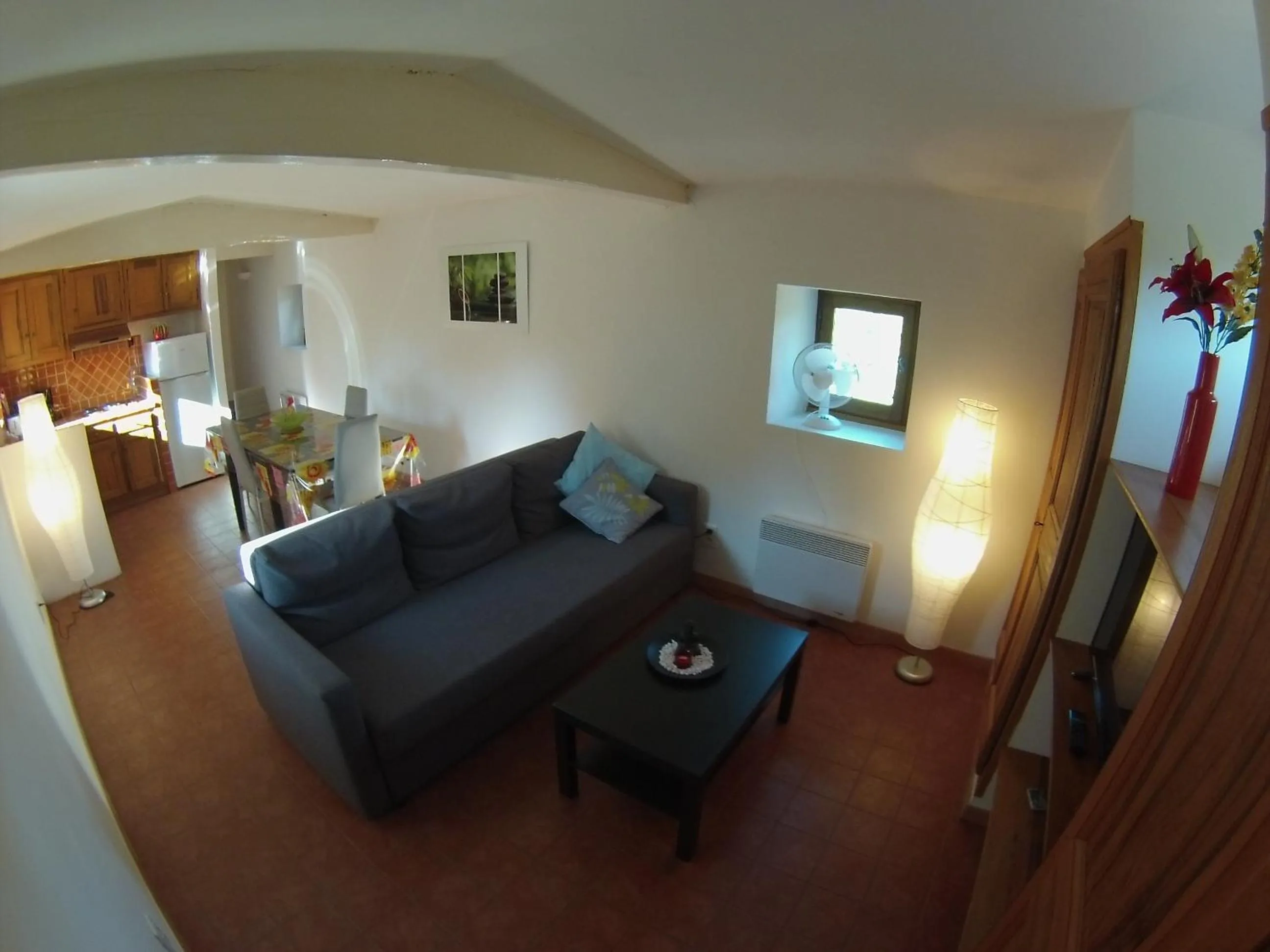 Living room in Le Moulin Des Ocres