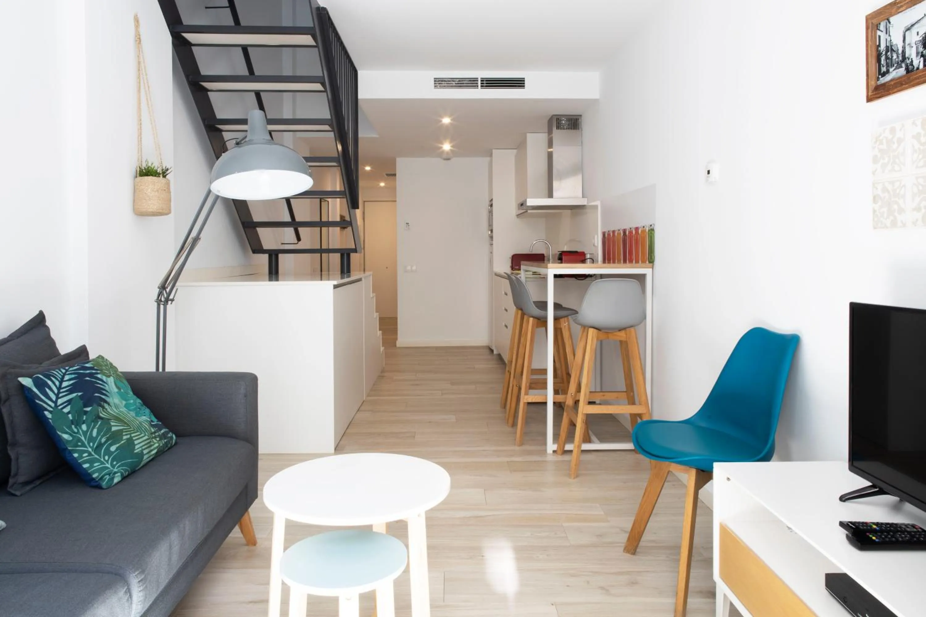 TV and multimedia in Urban Suites Sitges Apartments by PriorityVillas