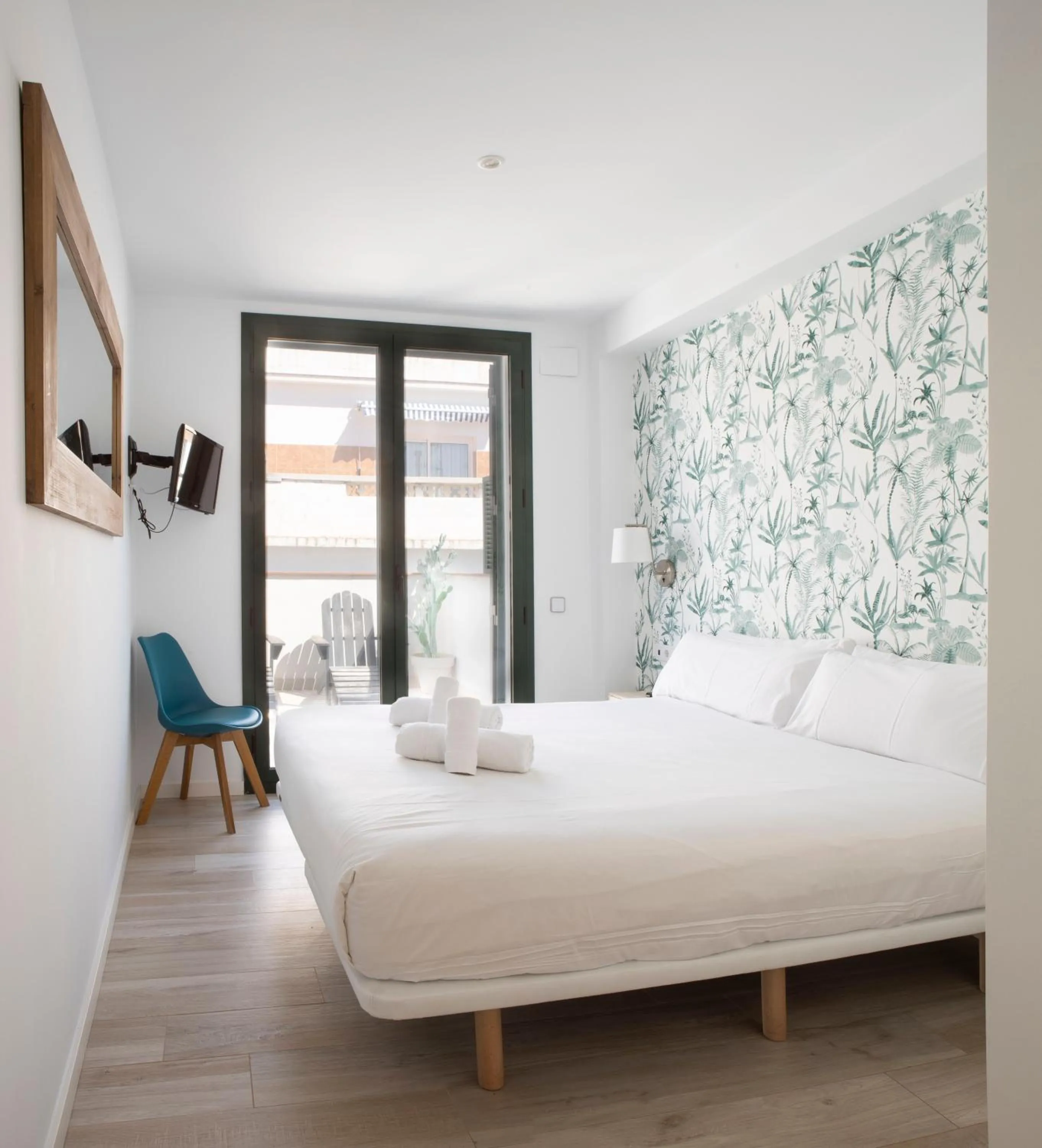 Bed in Urban Suites Sitges Apartments by PriorityVillas