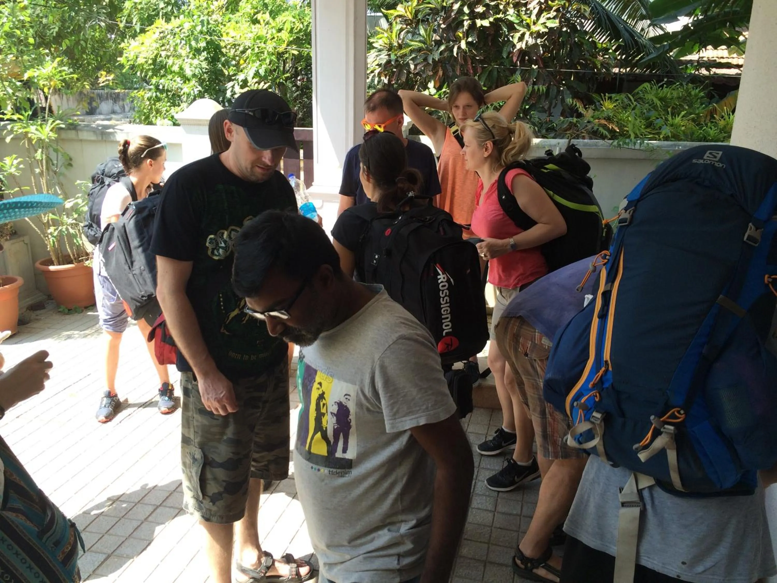 group of guests in Elim Homestay Fort Kochi