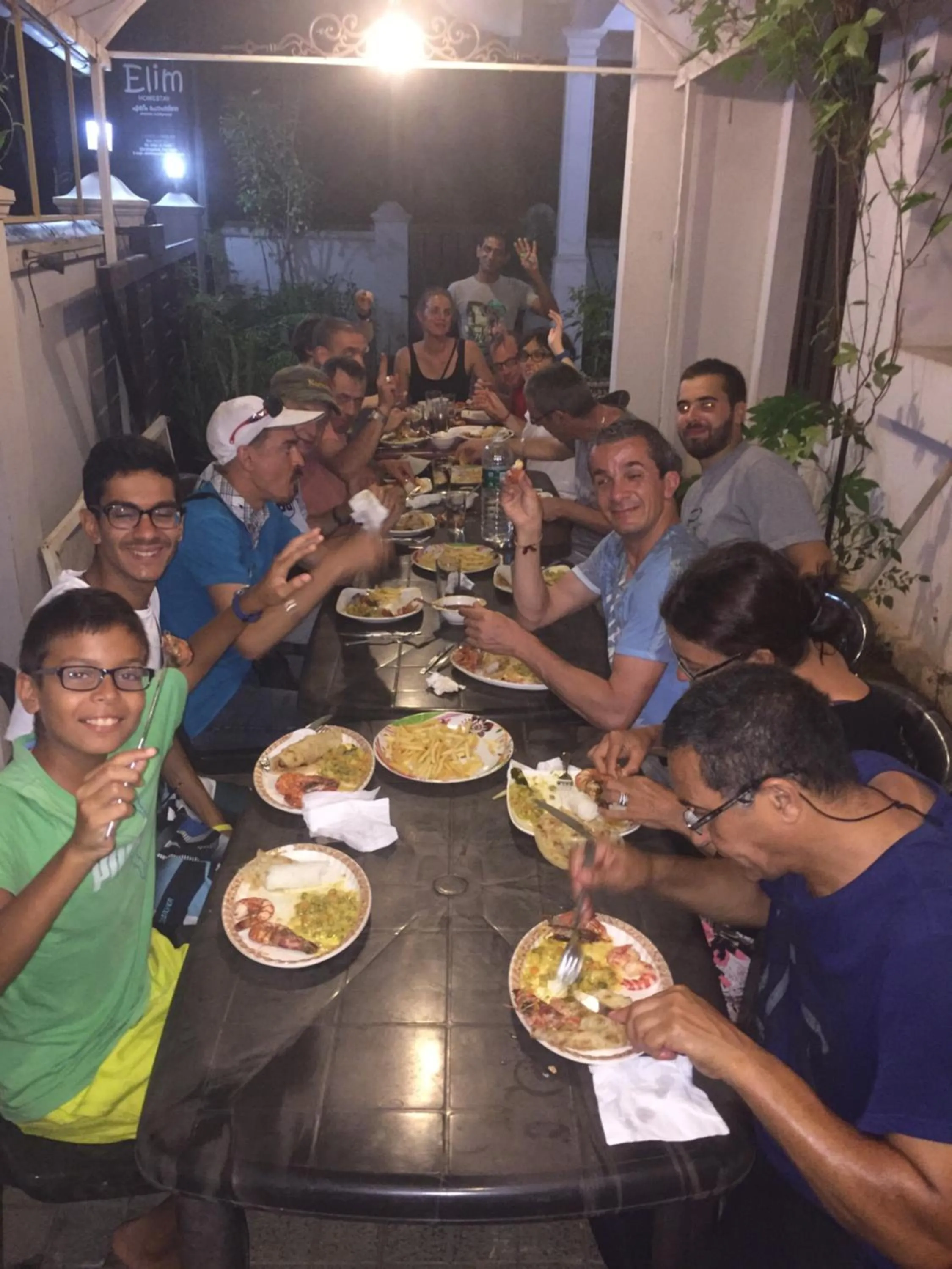 Dinner in Elim Homestay Fort Kochi