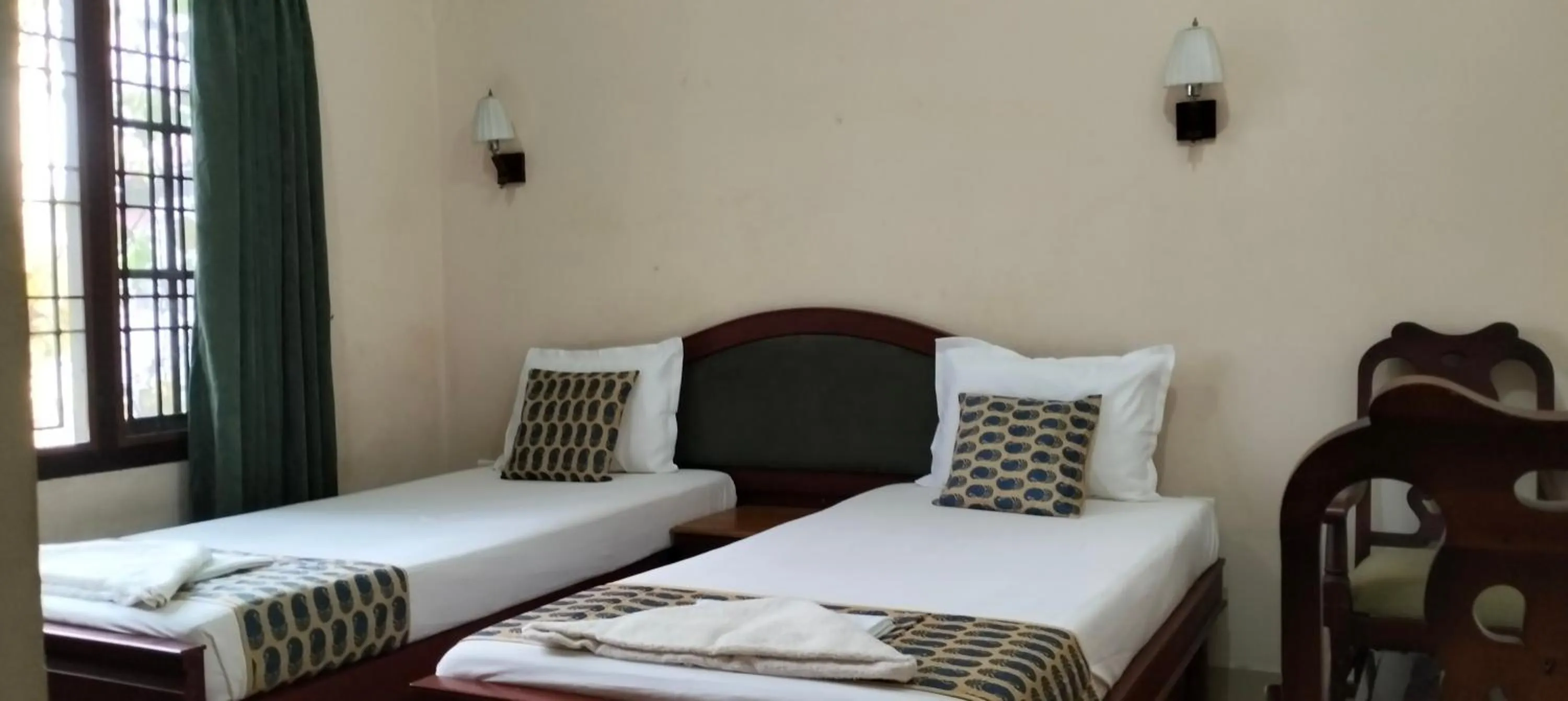 Bed in Elim Homestay Fort Kochi