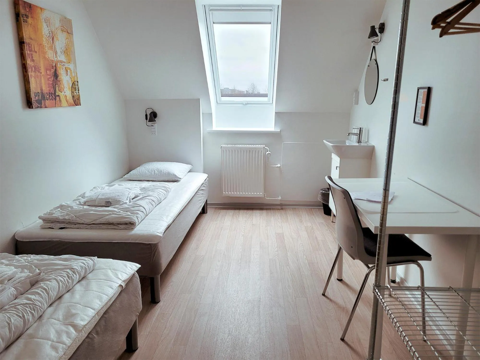 Bed in Aarhus Hostel og Hotel