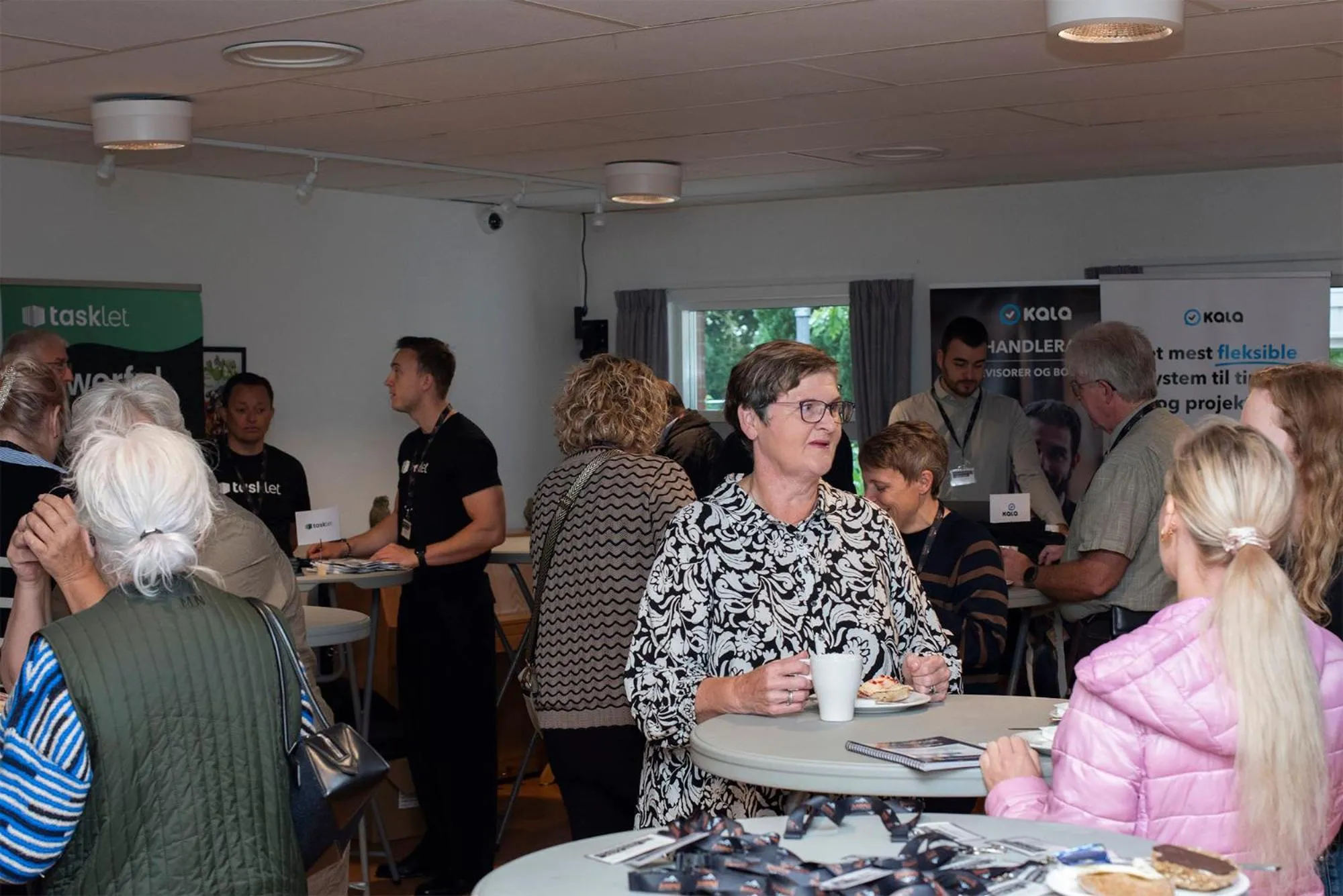 Communal lounge/ TV room in Aarhus Hostel og Hotel