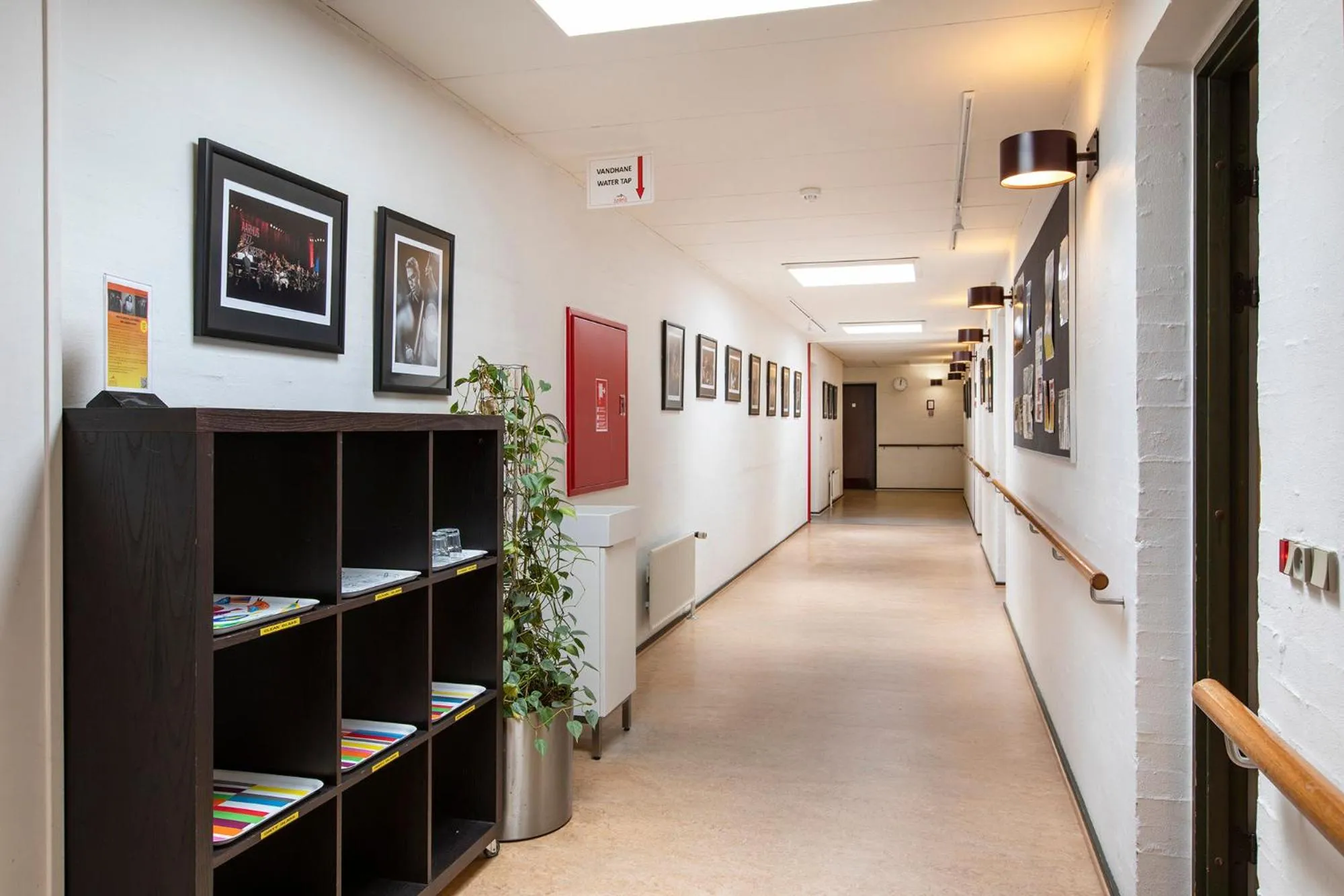 Lobby or reception in Aarhus Hostel og Hotel