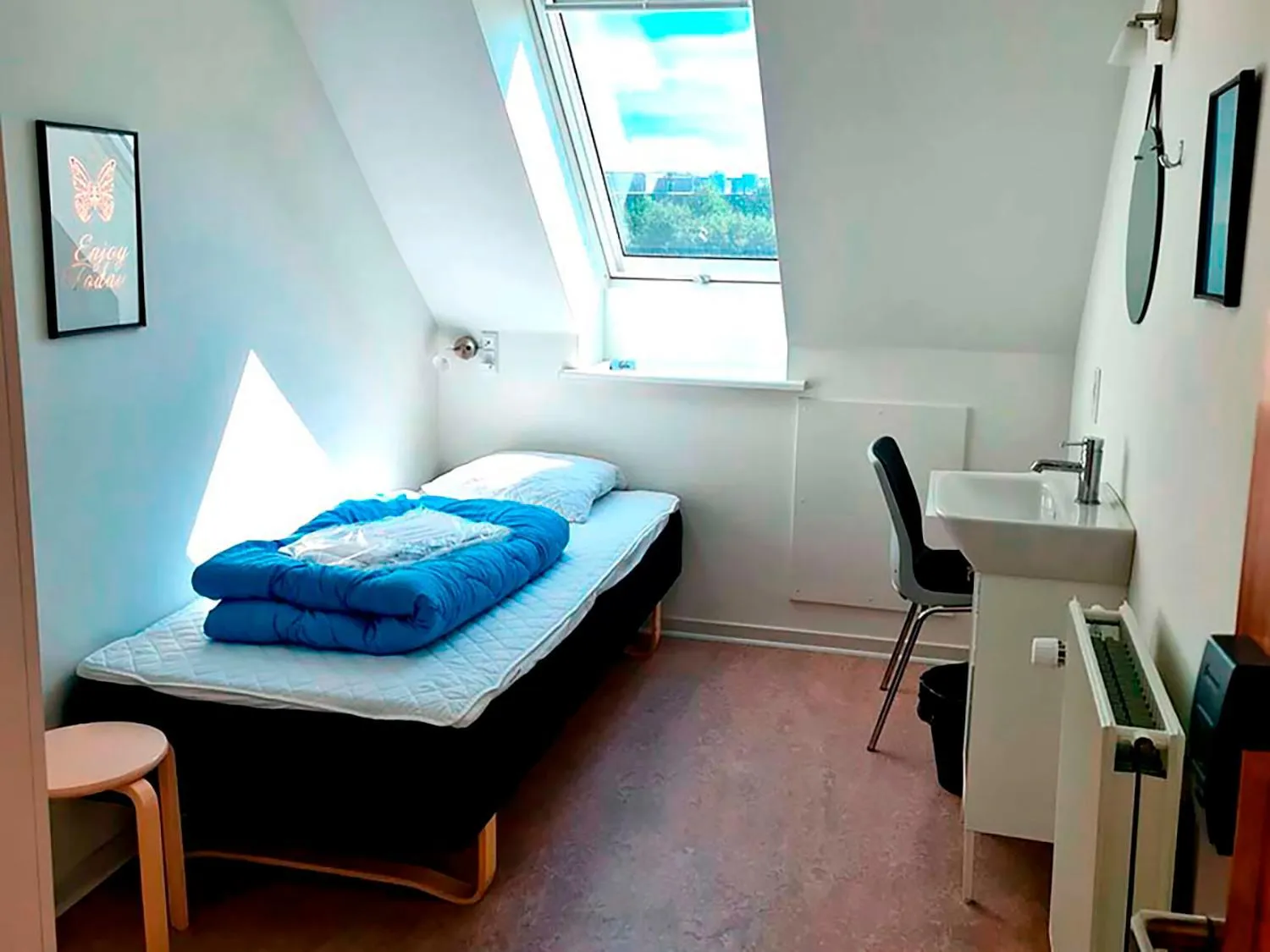 Bed in Aarhus Hostel og Hotel