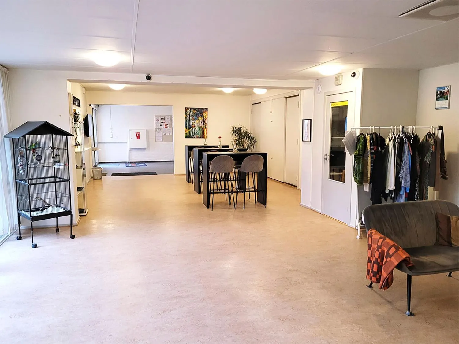 Lobby or reception in Aarhus Hostel og Hotel