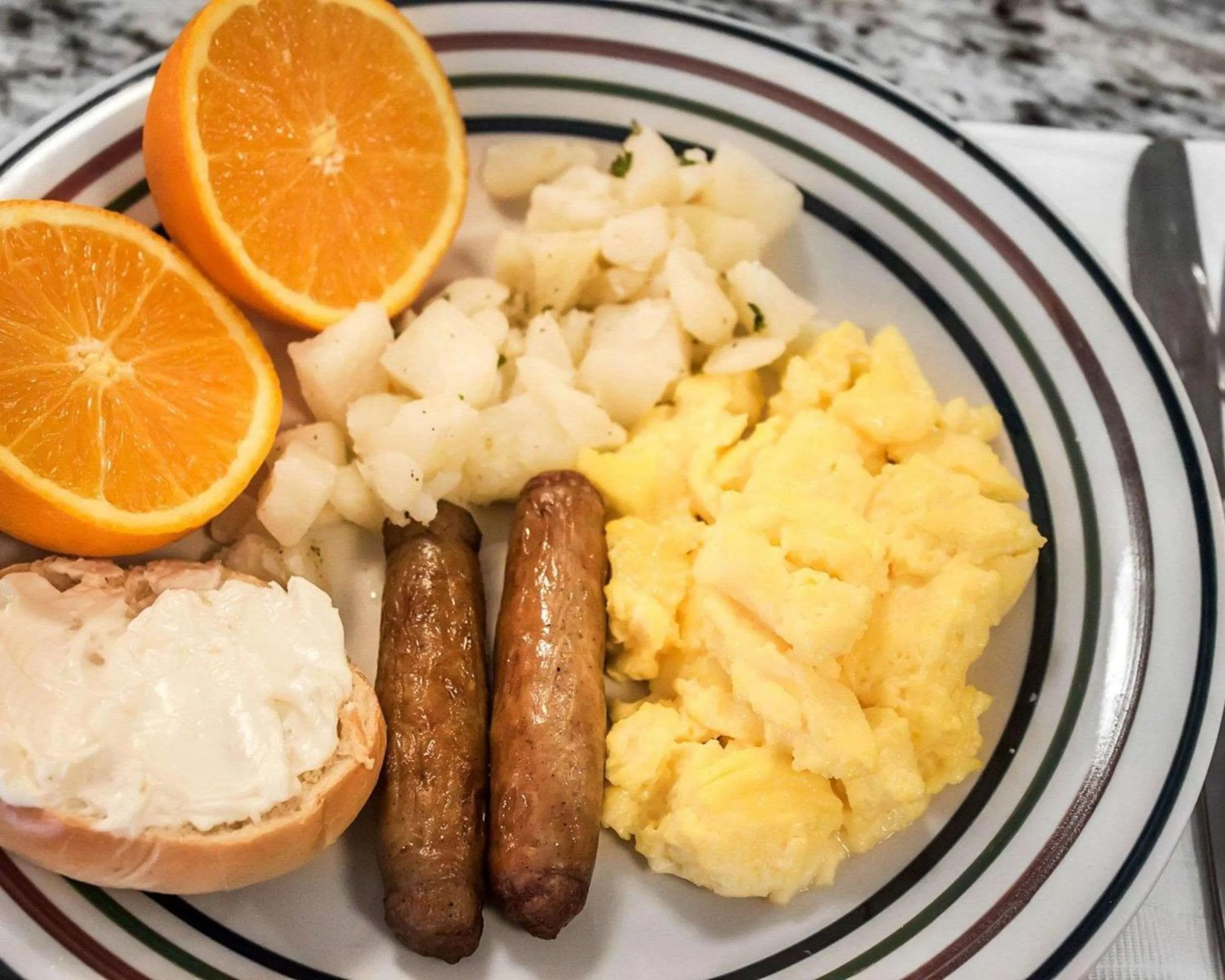 Breakfast in Quality Inn