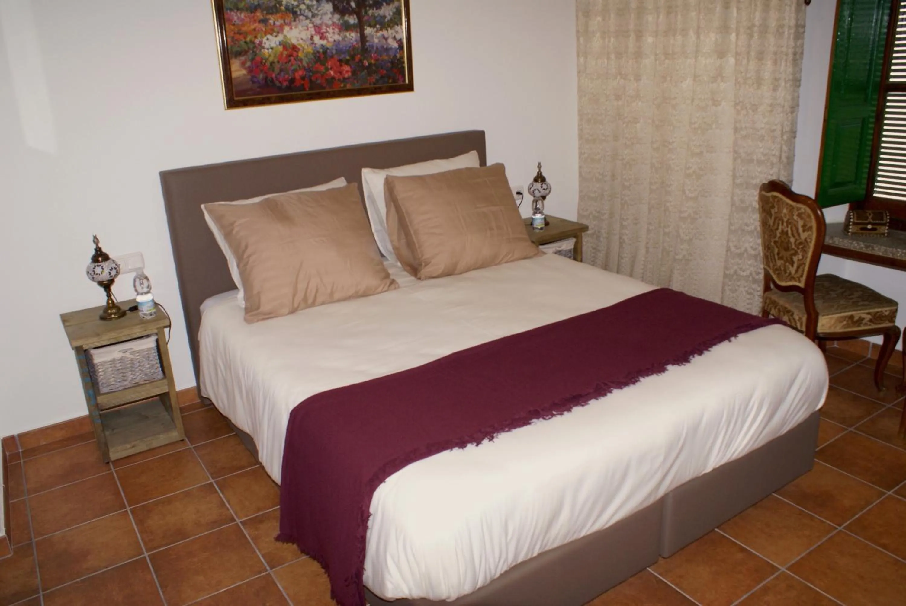 Bed in La Cañota King Rooms Adults Only