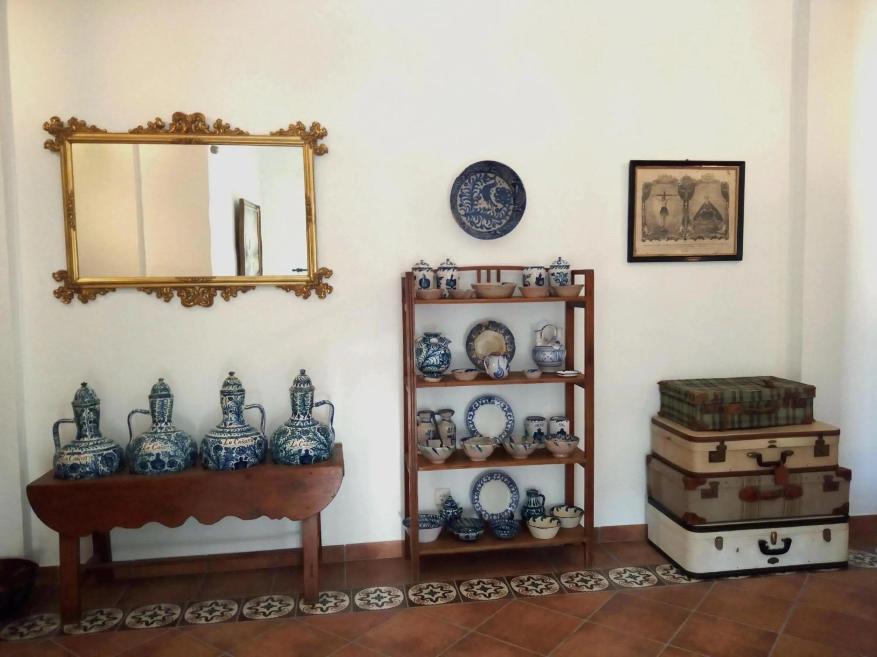 Decorative detail in La Cañota King Rooms Adults Only