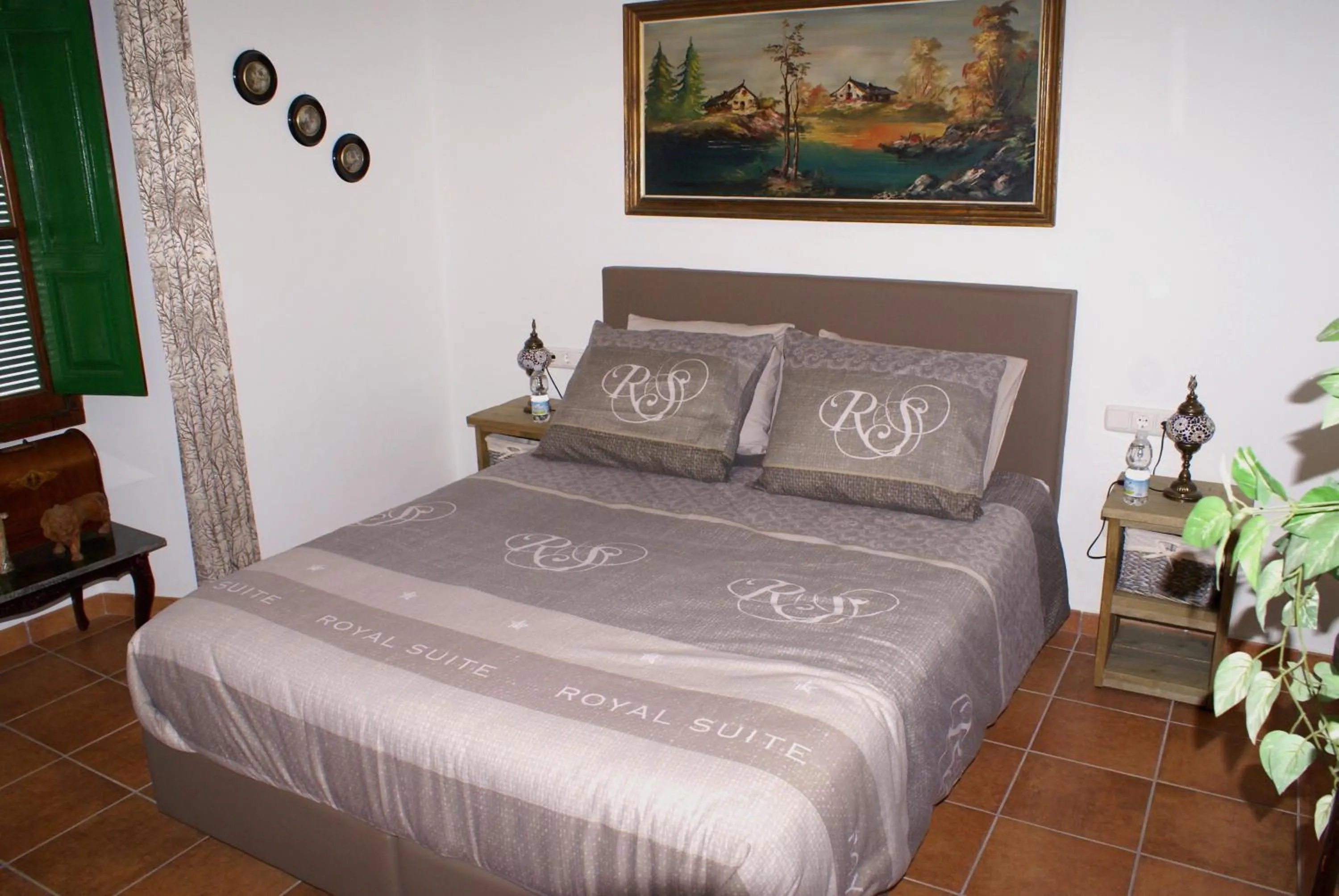 Bed in La Cañota King Rooms Adults Only