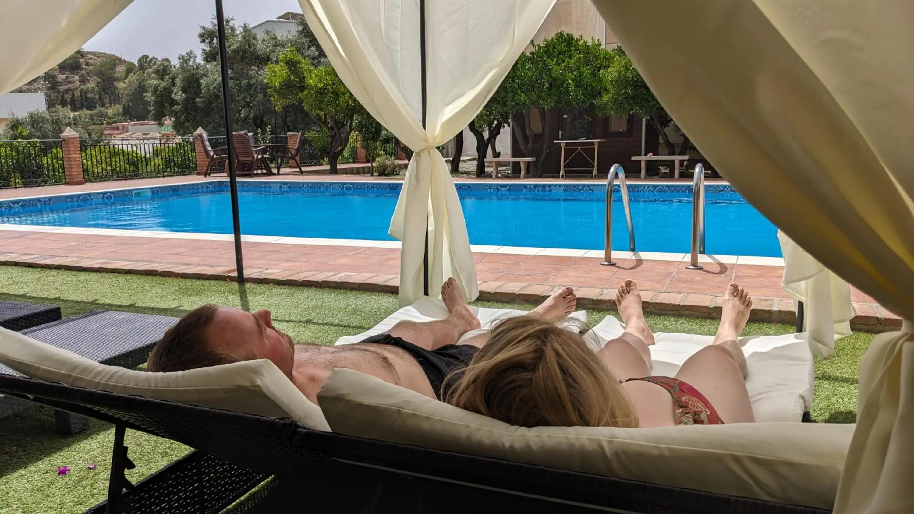 Swimming pool in La Cañota King Rooms Adults Only