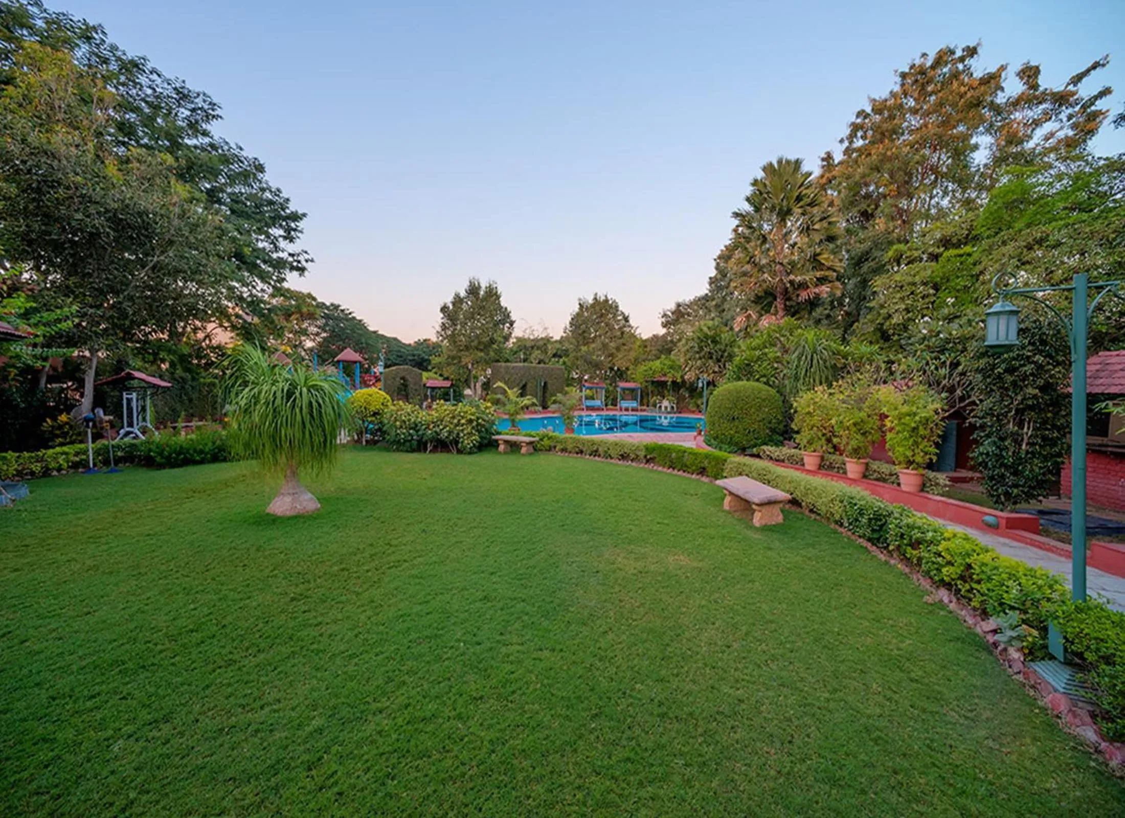 Garden in Renest Shraddha Inn - Shirdi