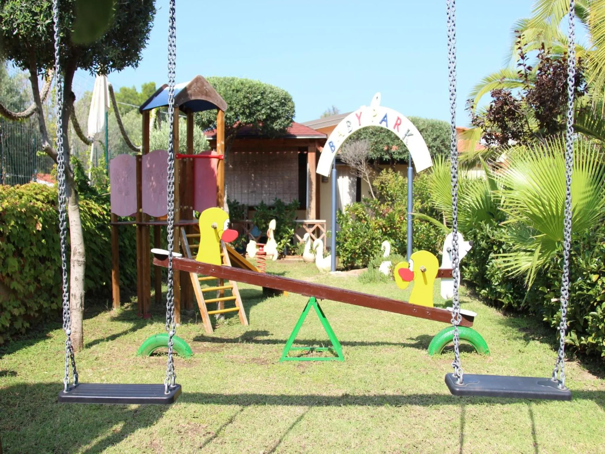Children play ground in Blu Tropical Resort