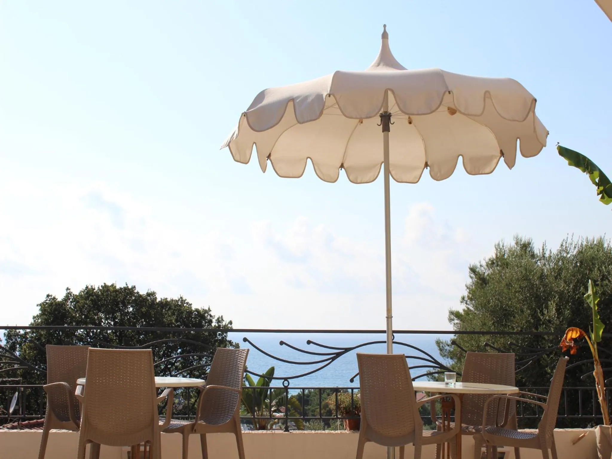 Patio in Blu Tropical Resort