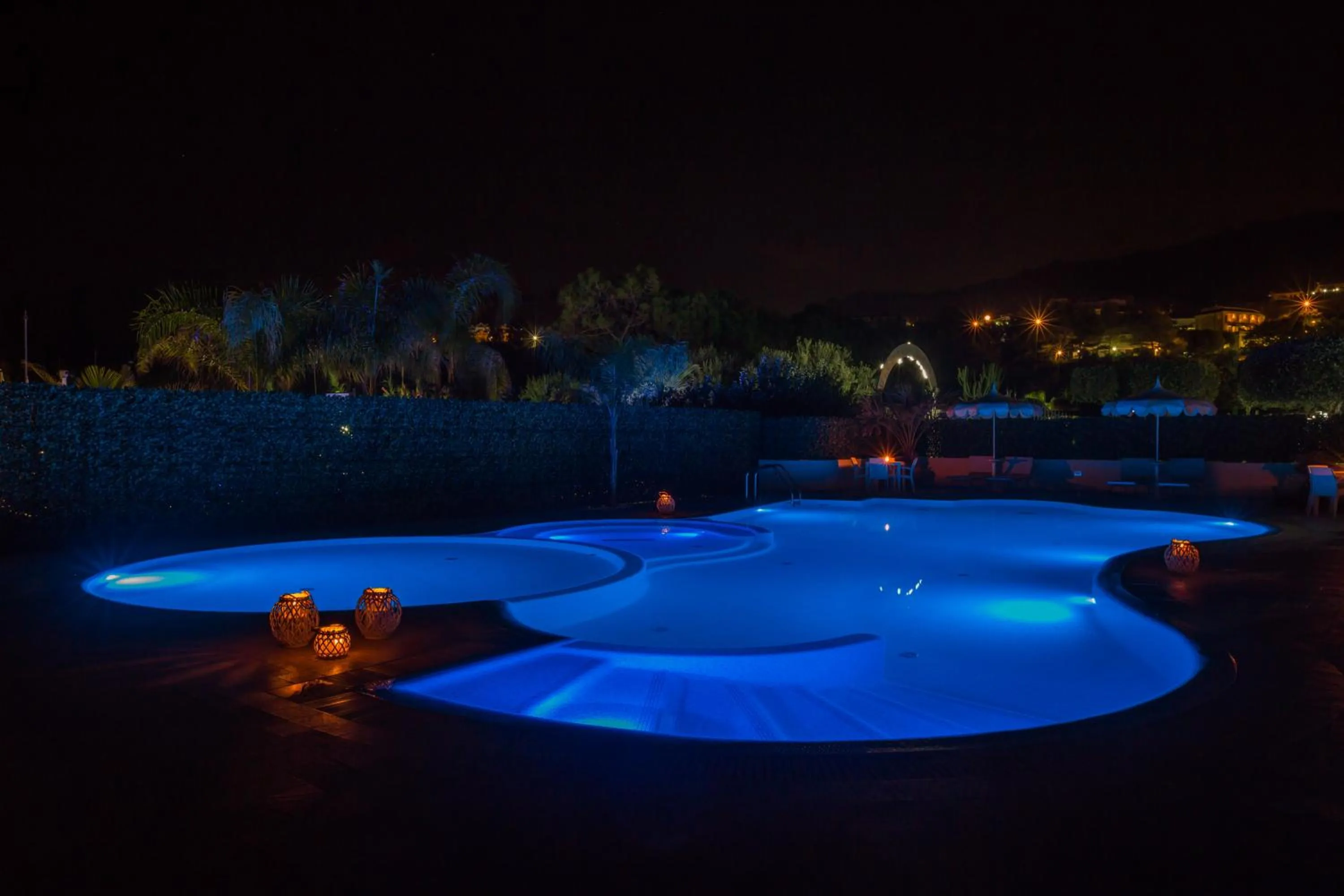 Swimming pool in Blu Tropical Resort