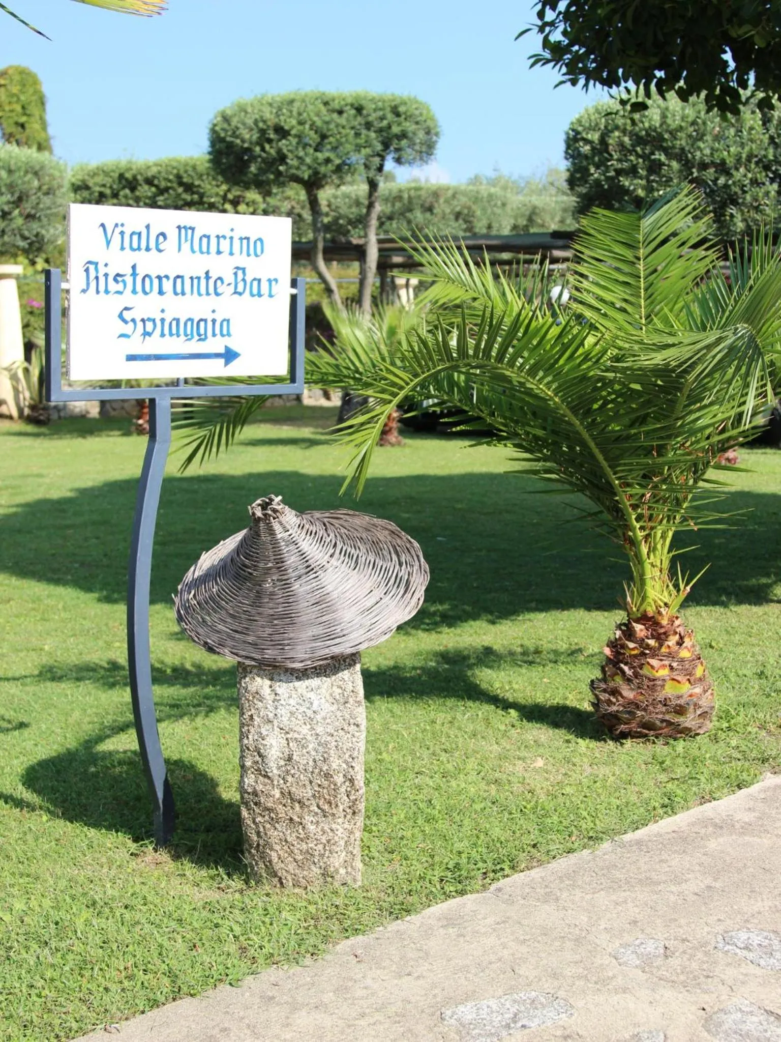 Facade/entrance in Blu Tropical Resort