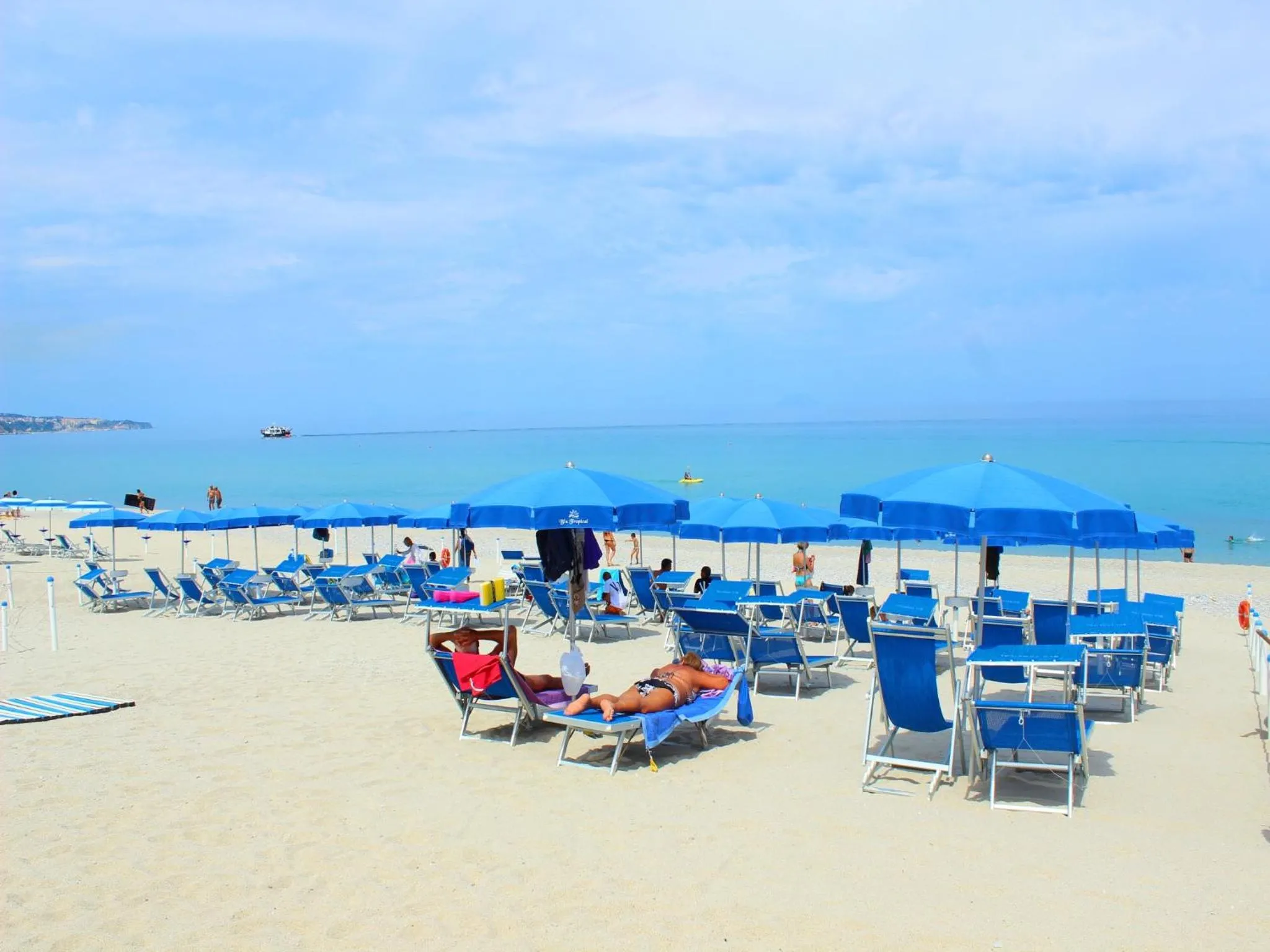 Beach in Blu Tropical Resort