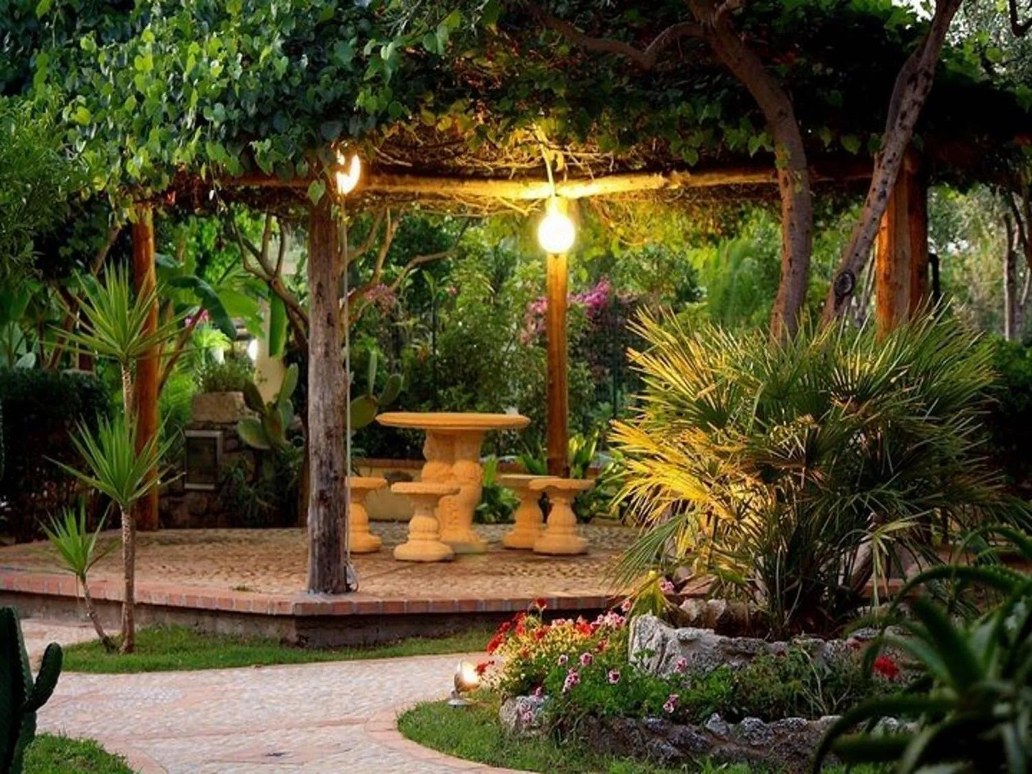 Garden in Blu Tropical Resort