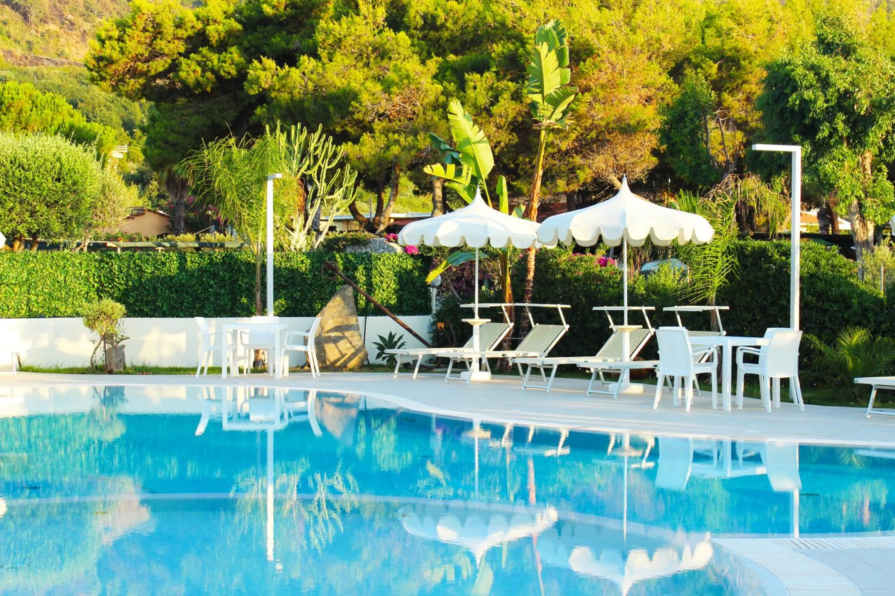 Swimming pool in Blu Tropical Resort