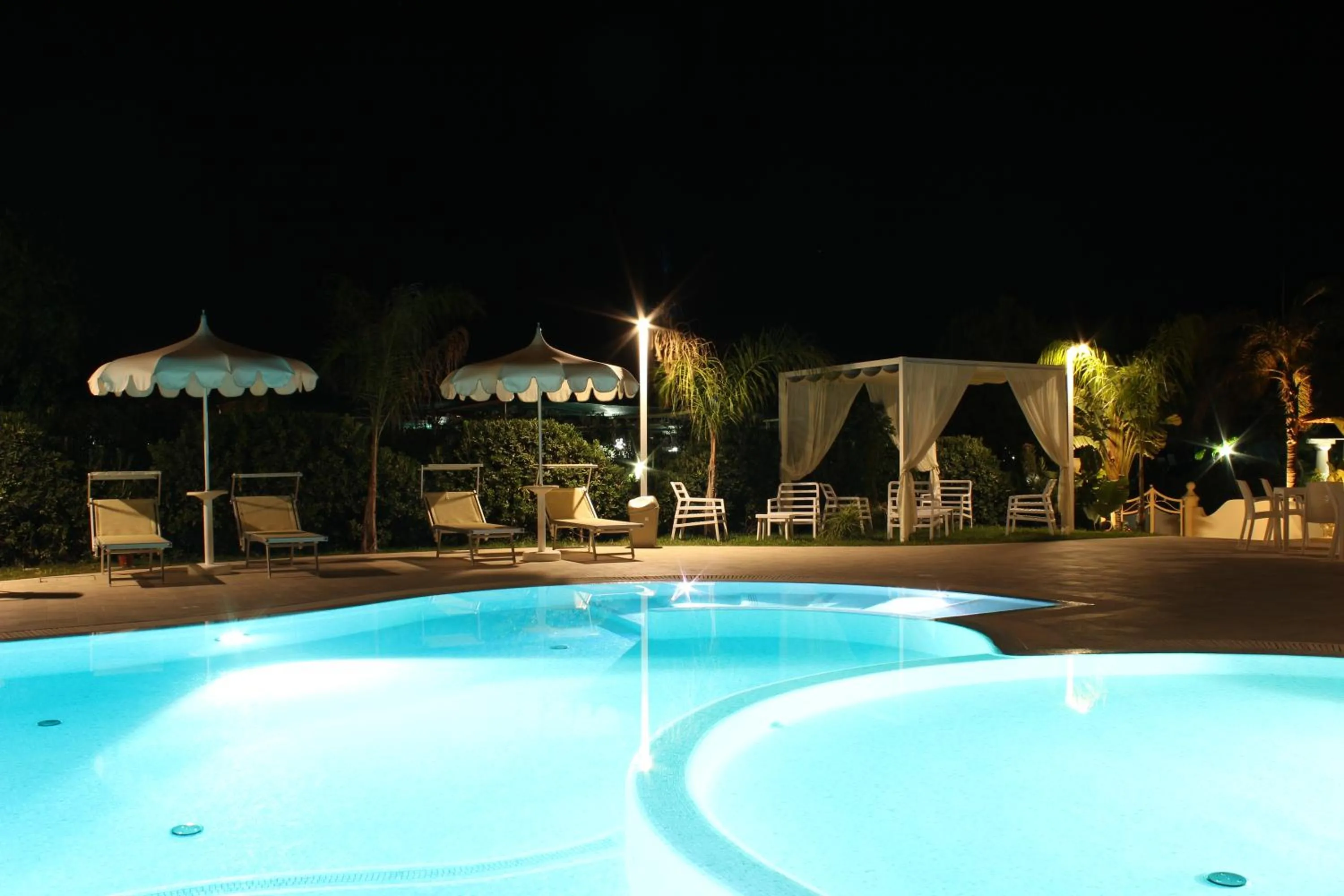 Swimming pool in Blu Tropical Resort