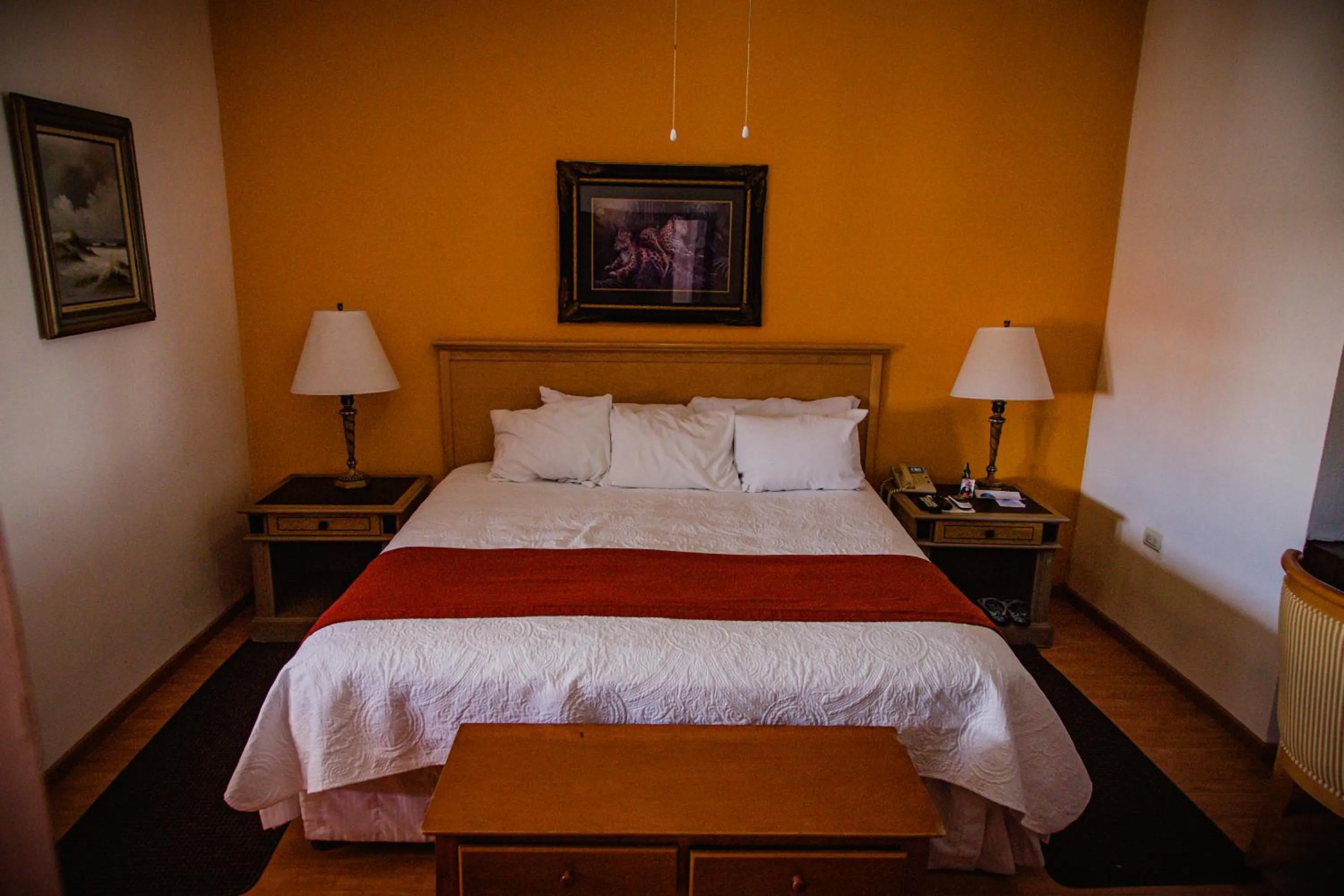 Bed in HOTEL BOUTIQUE EL VIEJO MUNDO