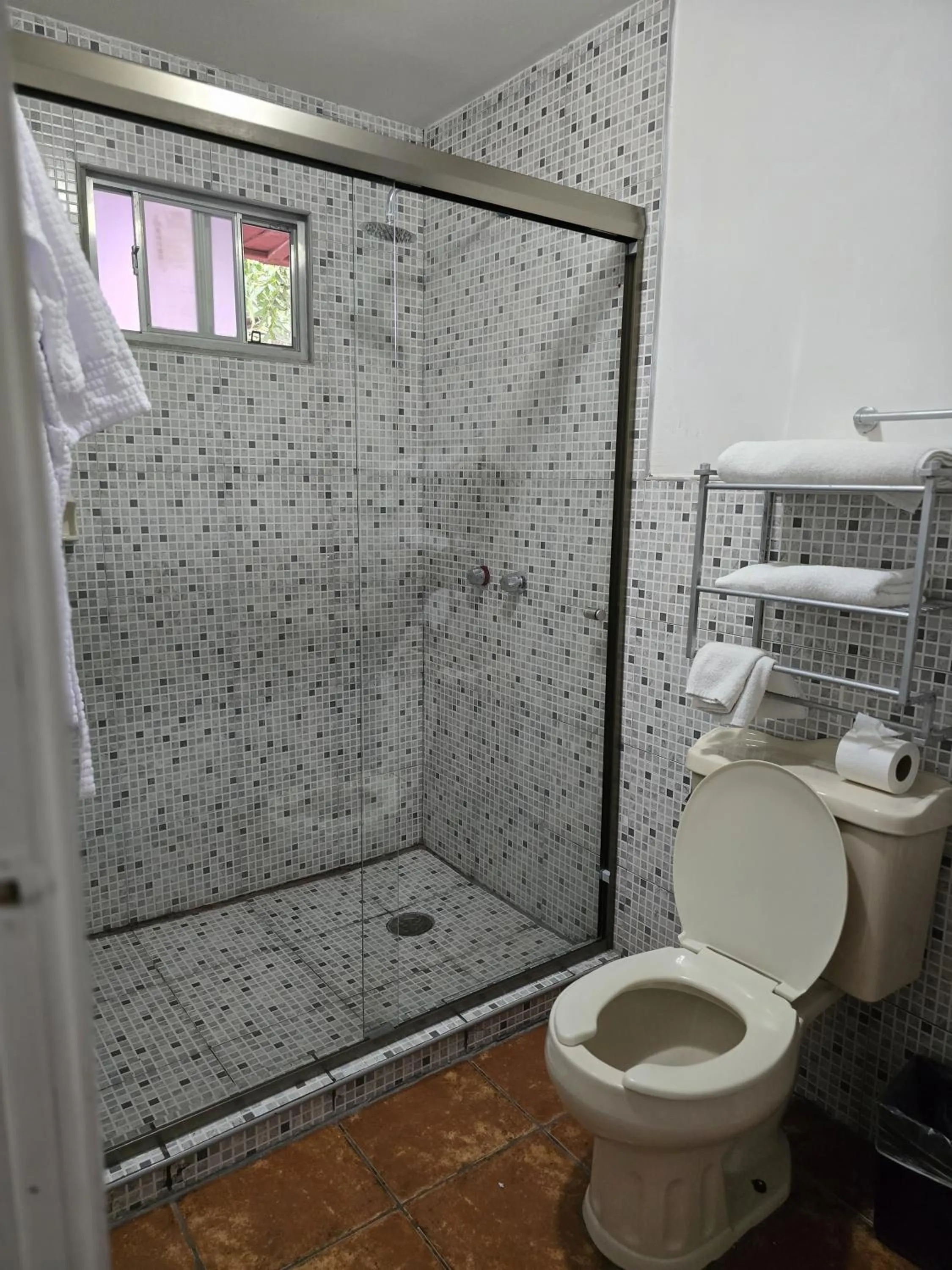 Shower in HOTEL BOUTIQUE EL VIEJO MUNDO