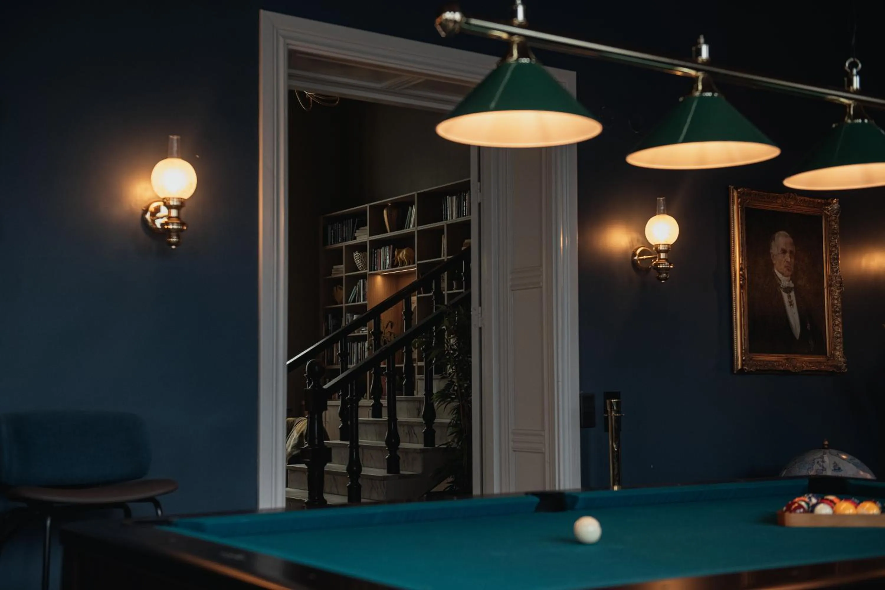 Billiard in Home Hotel Christian IV