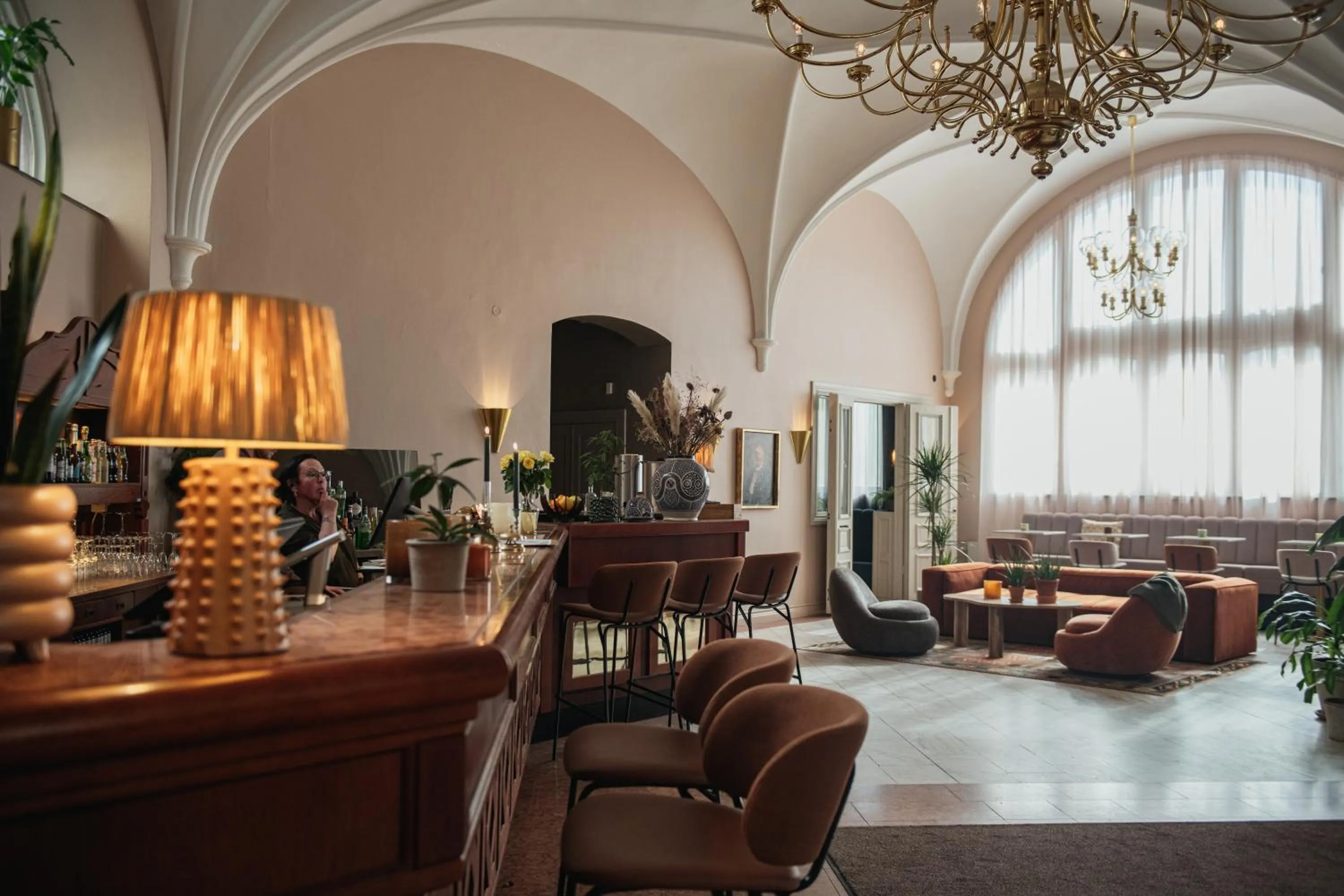 Living room in Home Hotel Christian IV