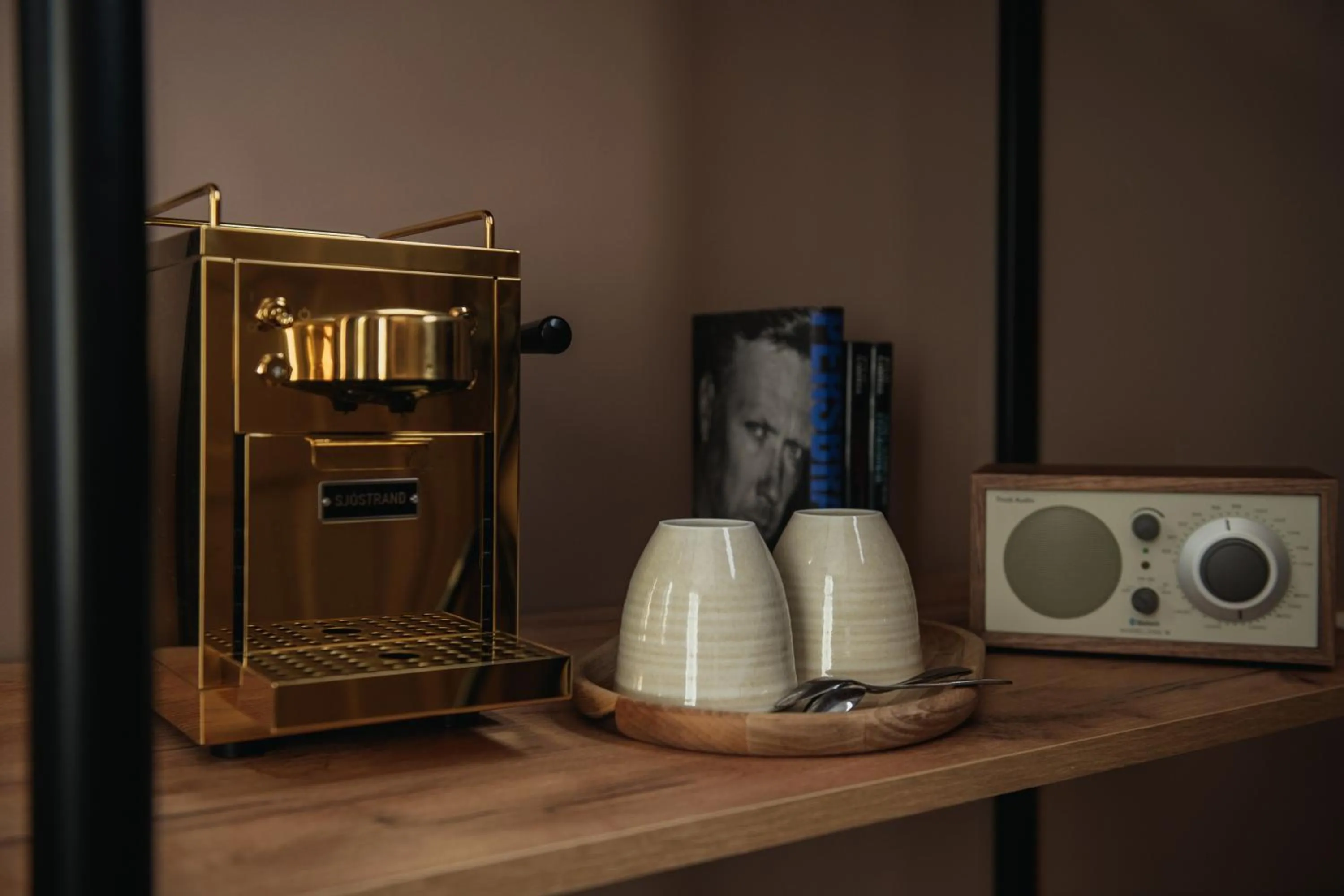Coffee/tea facilities in Home Hotel Christian IV