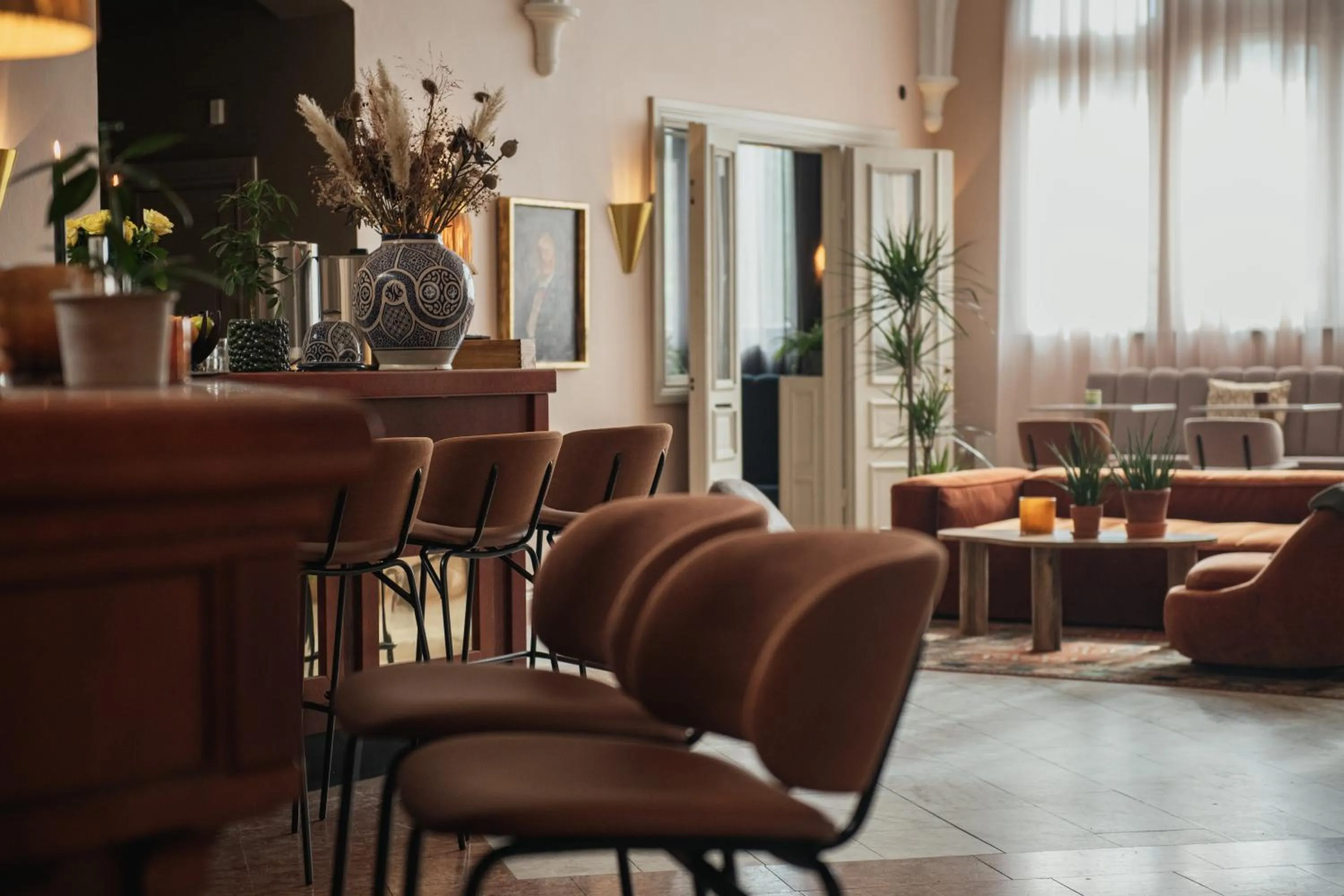 Living room in Home Hotel Christian IV