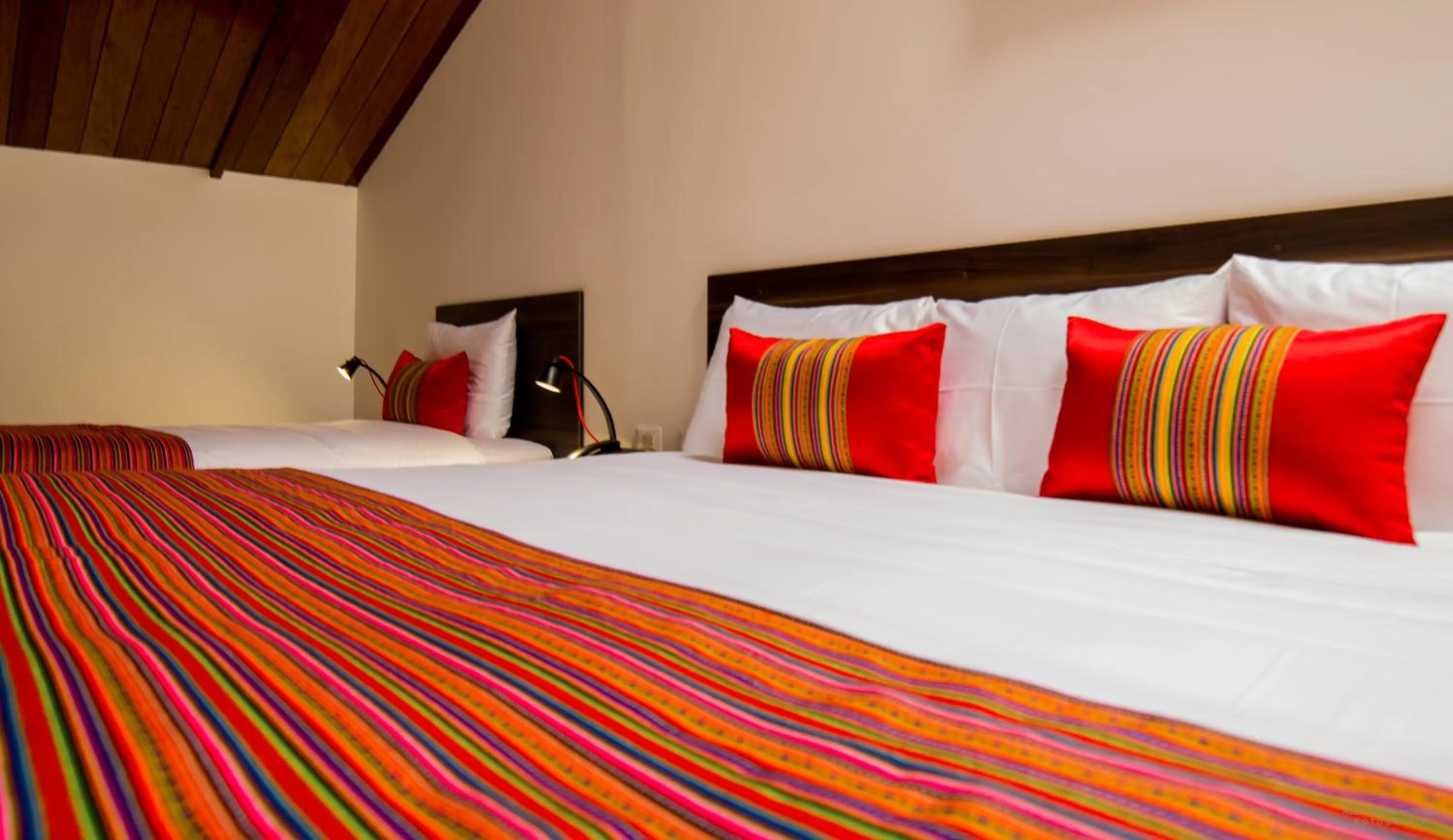 Bed in Hotel San Pedro Plaza