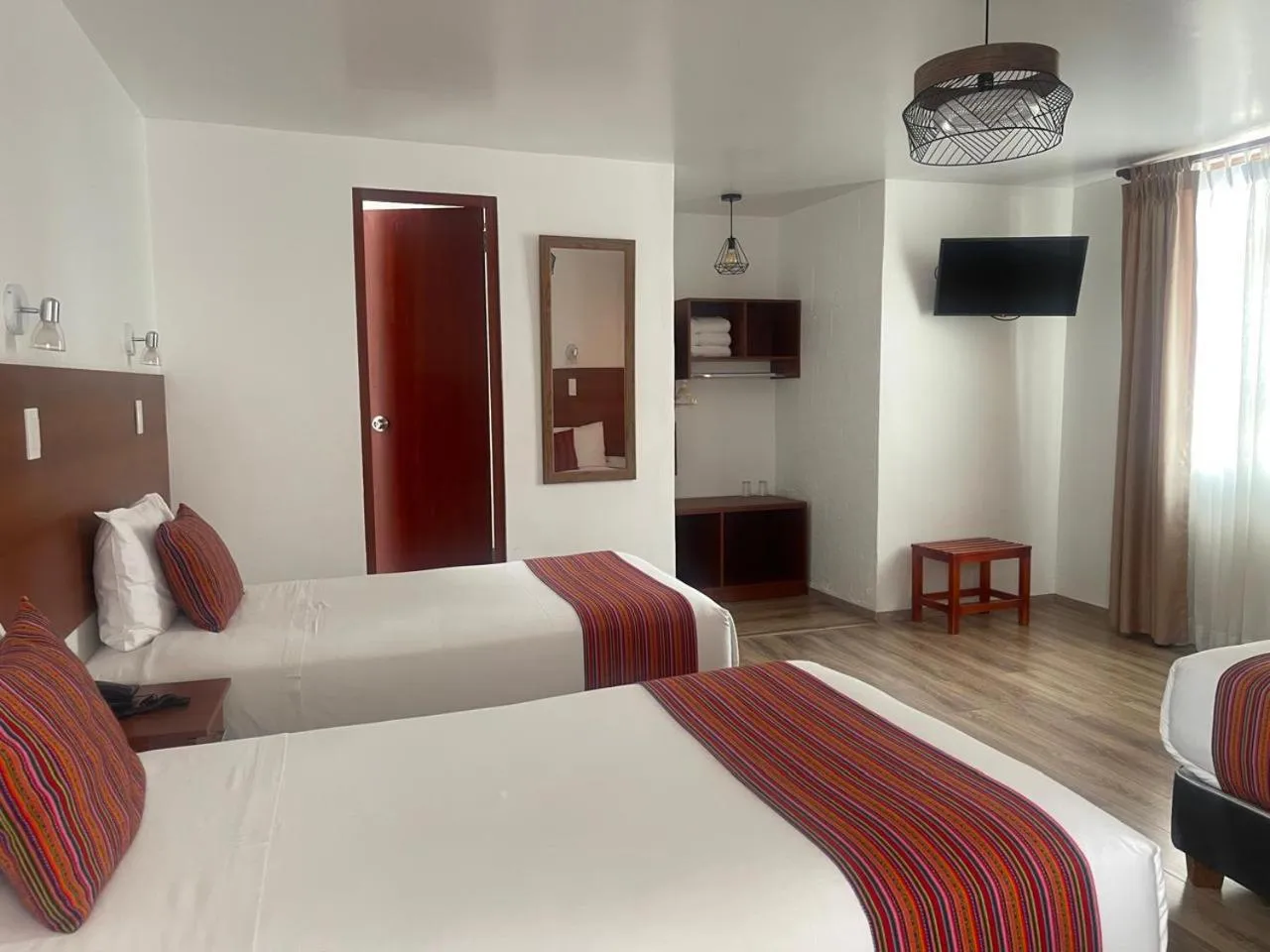 Property building, Bed in Hotel San Pedro Plaza