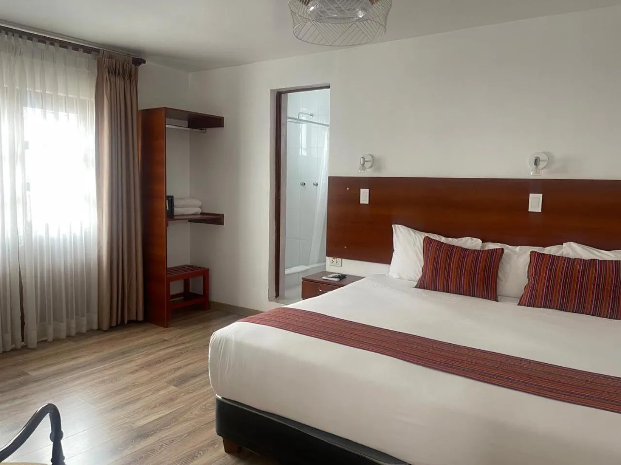 Property building, Bed in Hotel San Pedro Plaza