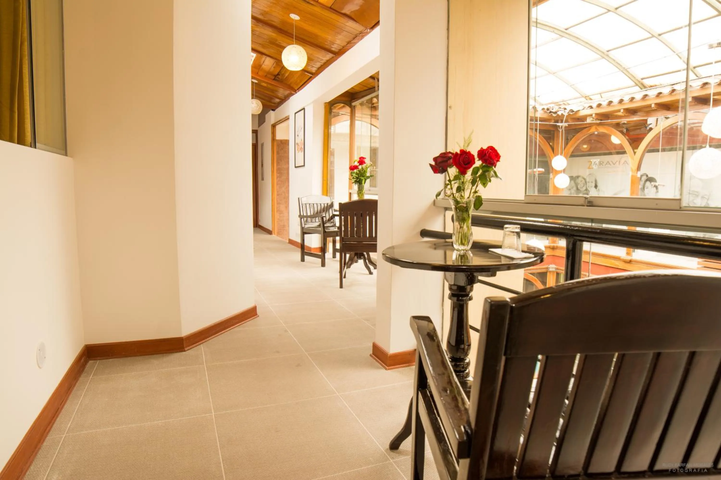 Seating area in Hotel San Pedro Plaza