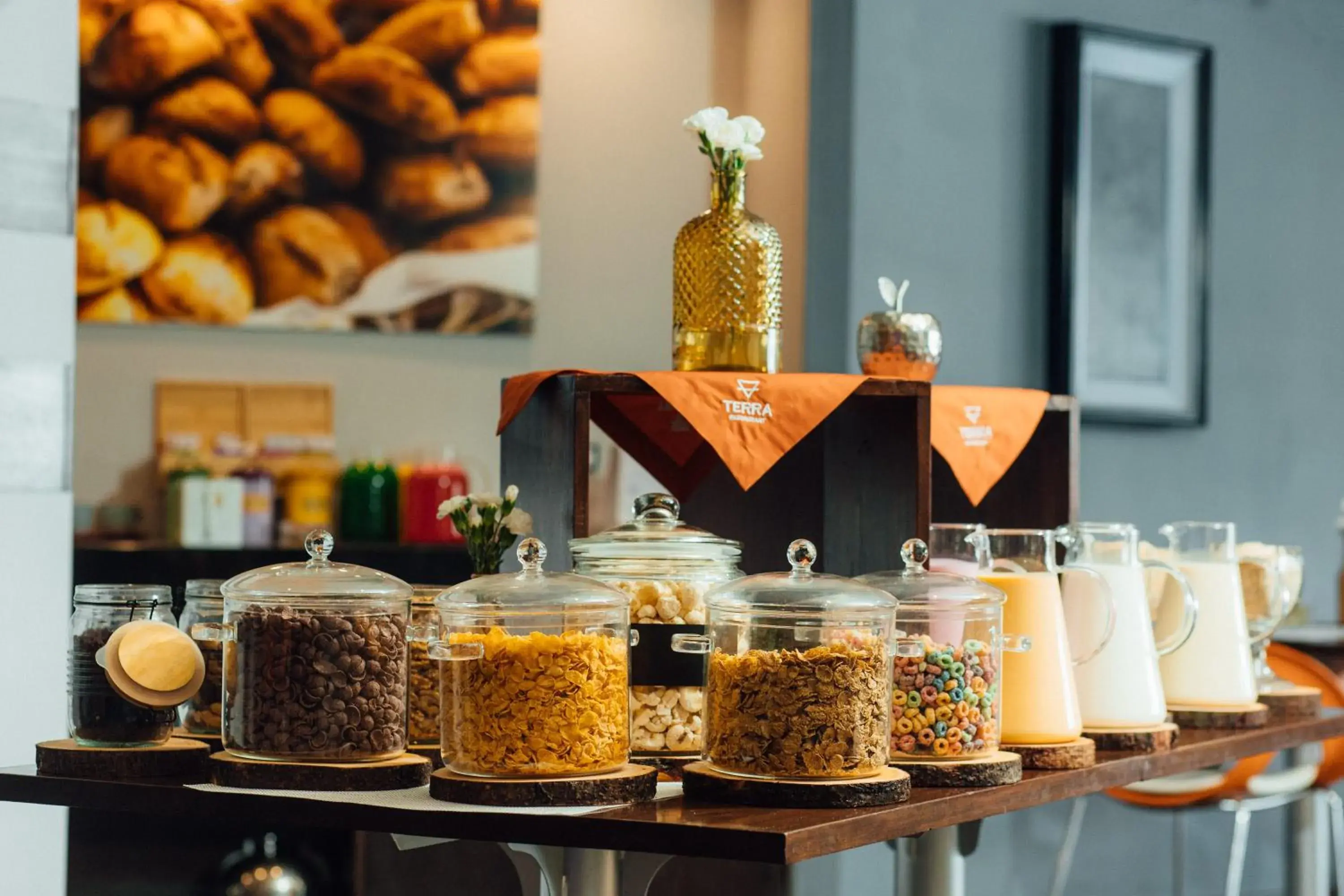 Buffet breakfast in Stannum Boutique Hotel & Spa Buffet breakfast in Stannum Boutique Hotel & Spa