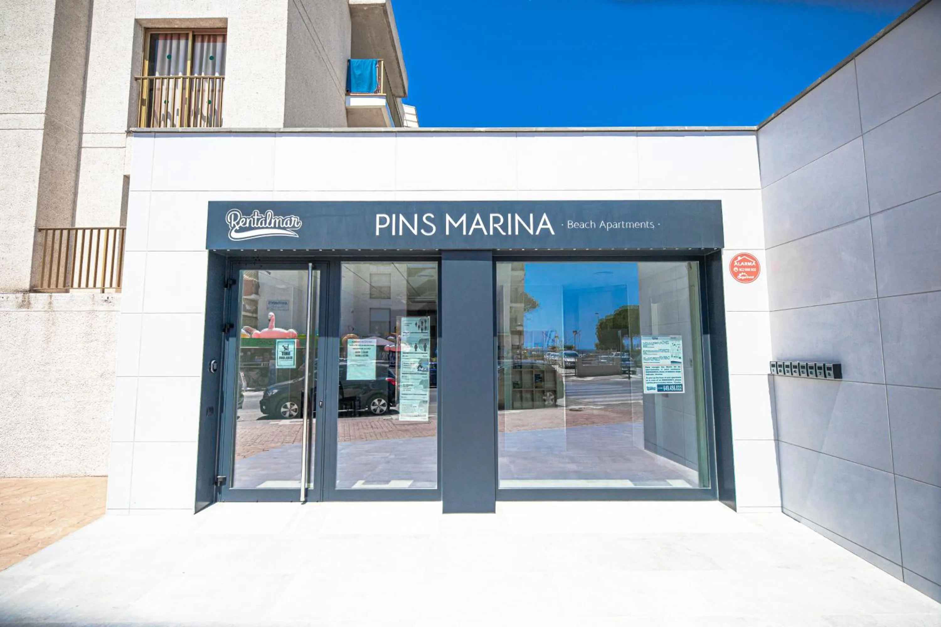 Facade/entrance in Rentalmar Pins Marina