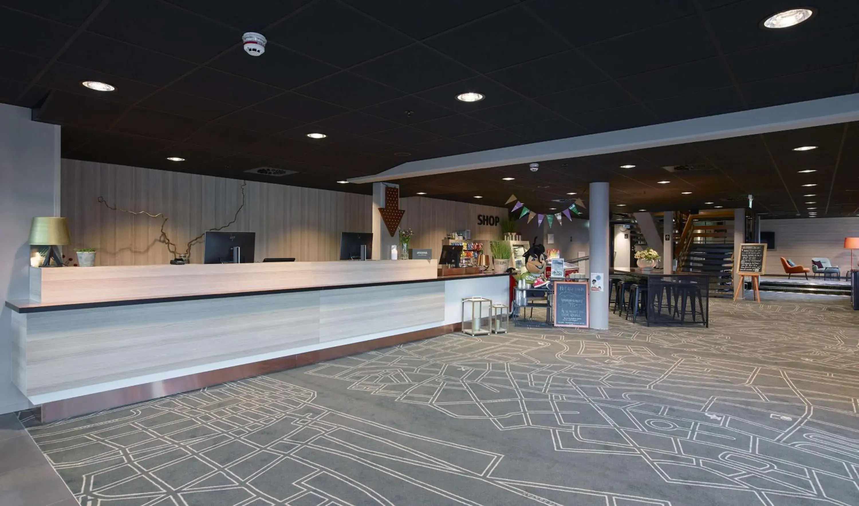 Lobby or reception in Scandic Luleå Lobby or reception in Scandic Luleå