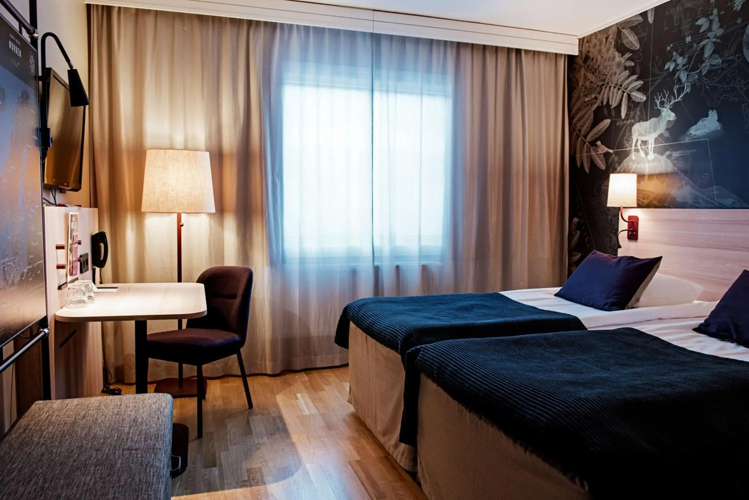 Photo of the whole room, Bed in Scandic Luleå Photo of the whole room, Bed in Scandic Luleå