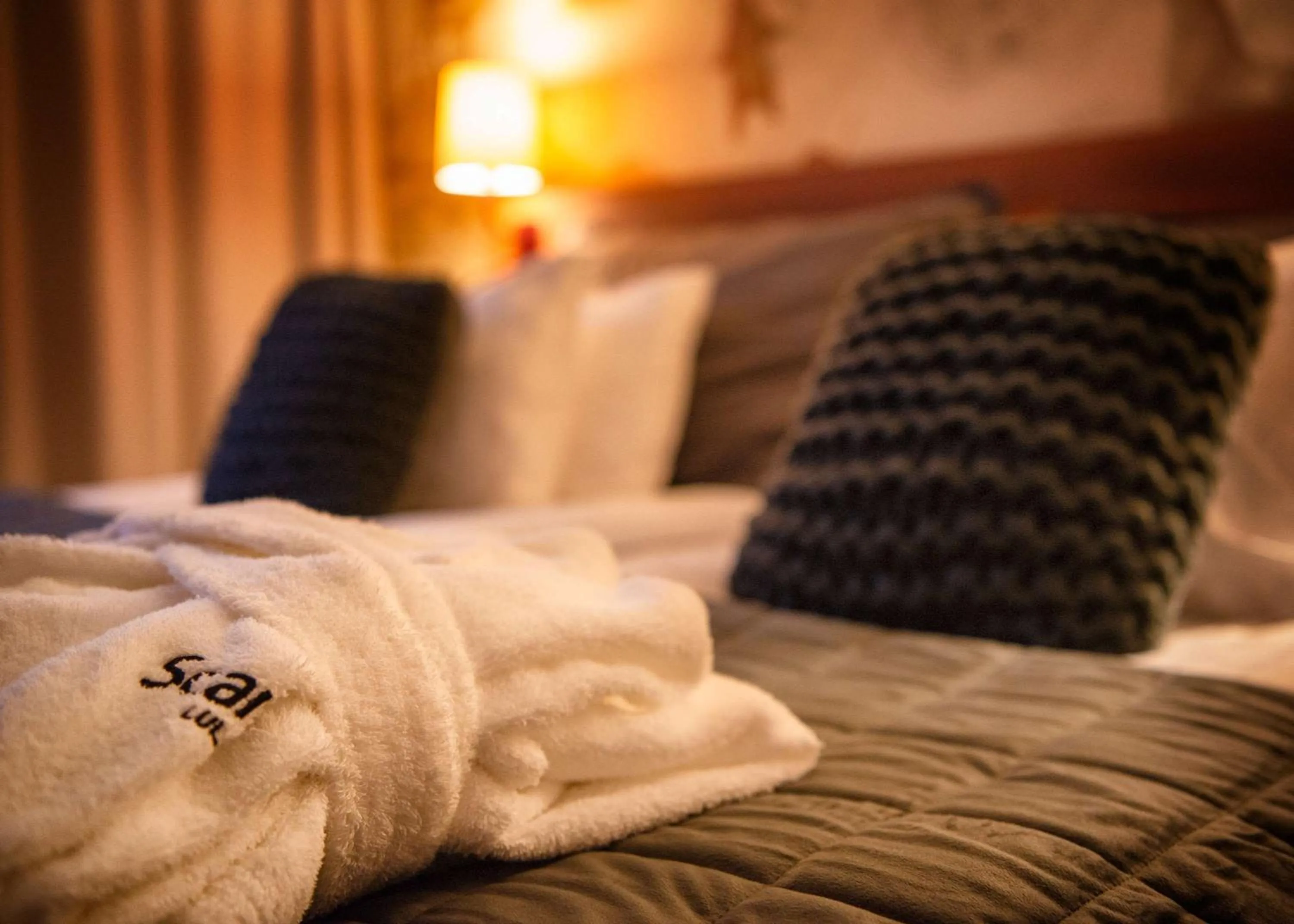 Bedroom, Bed in Scandic Luleå