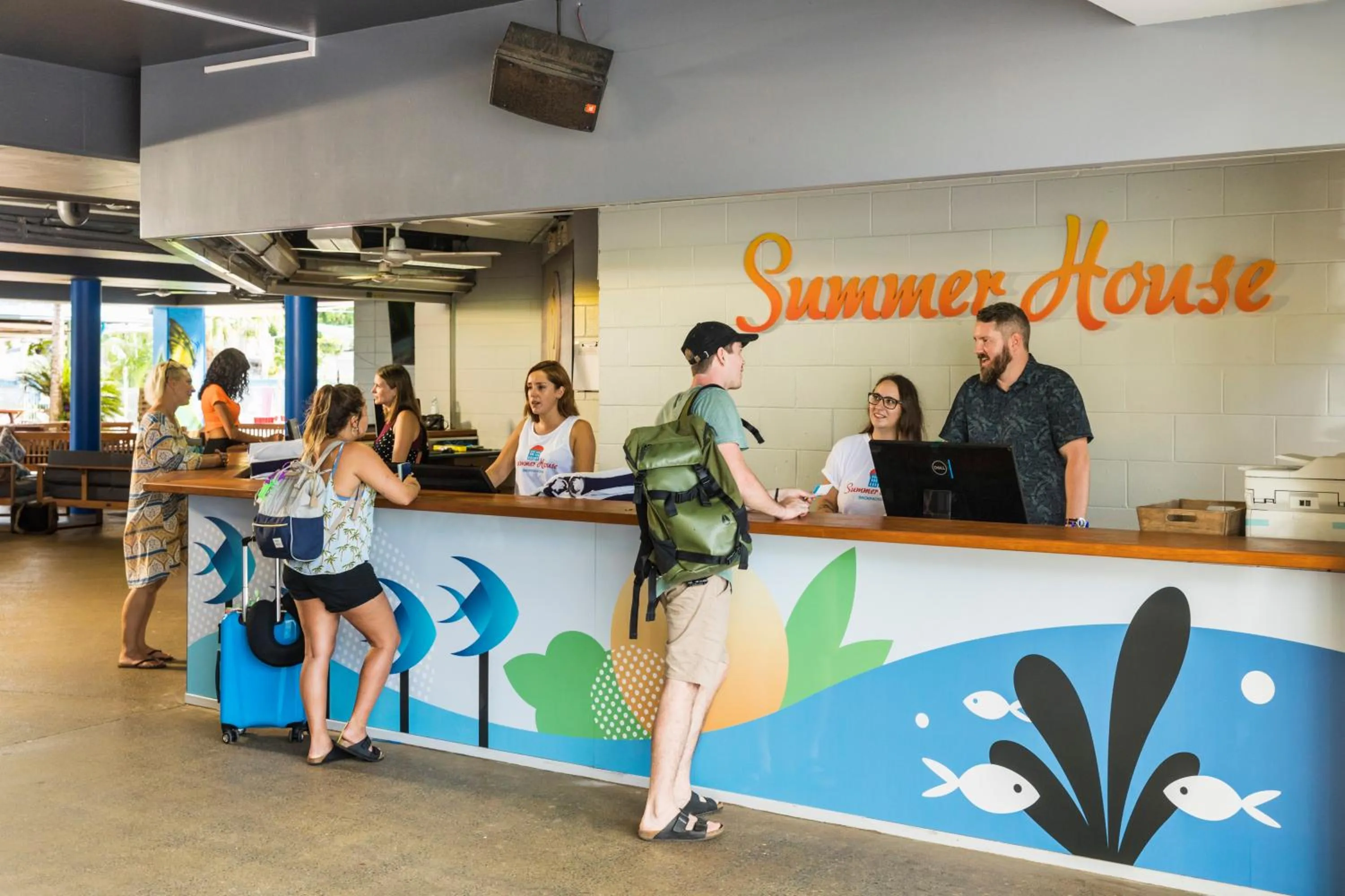 Lobby or reception in Summer House Cairns