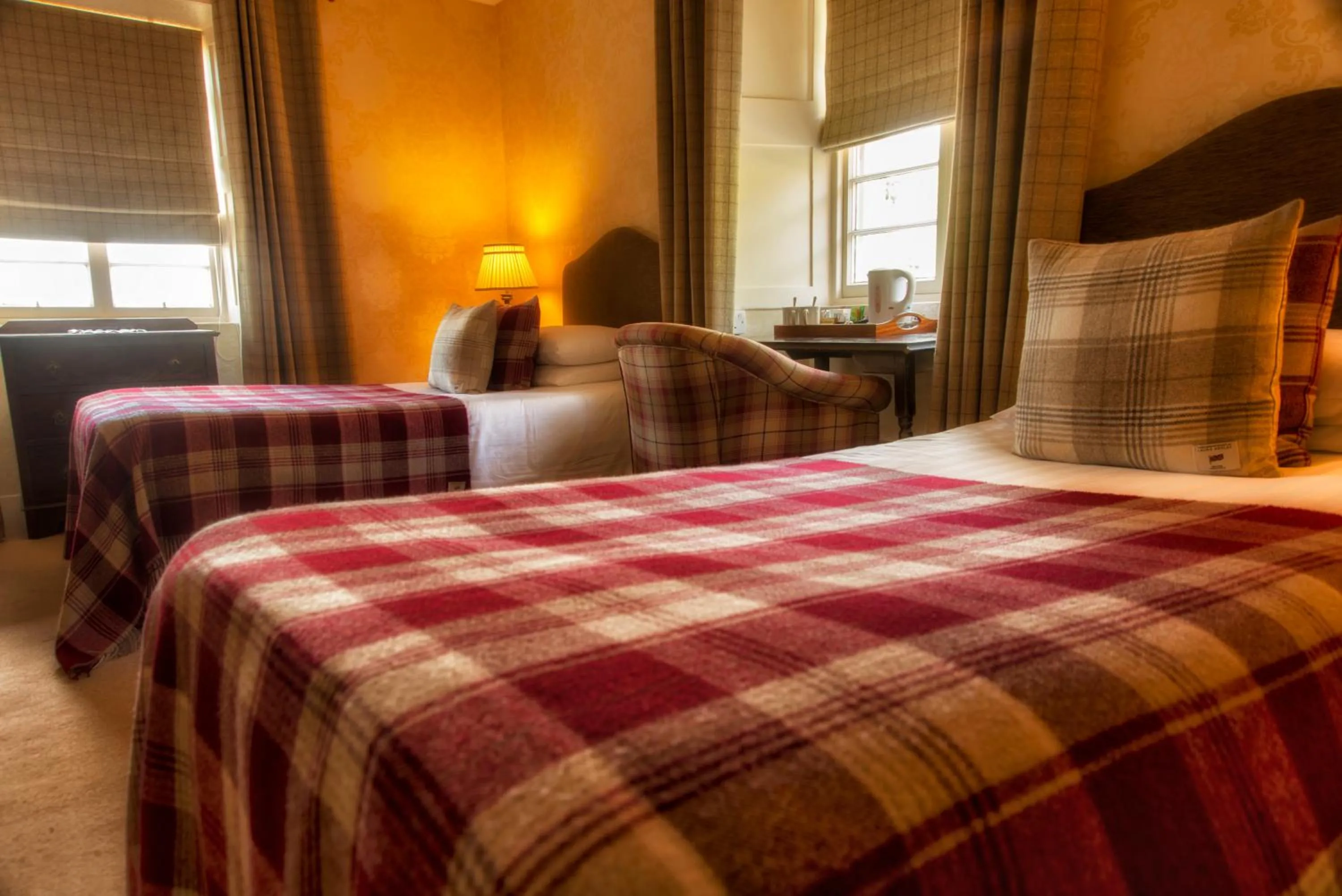 Bedroom, Bed in The Tongue Hotel, by Highland Coast Hotels