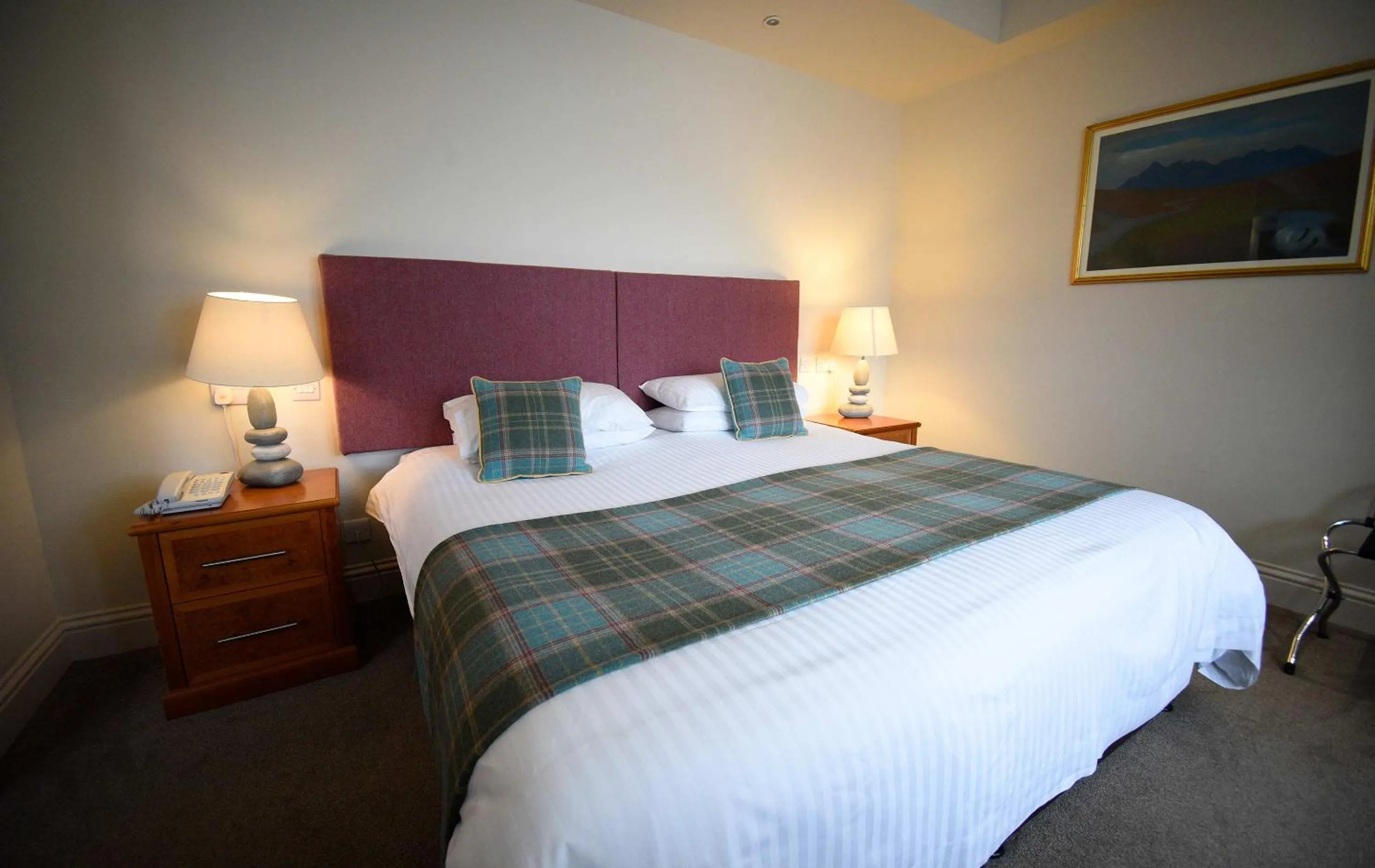 Bed in The Royal Hotel